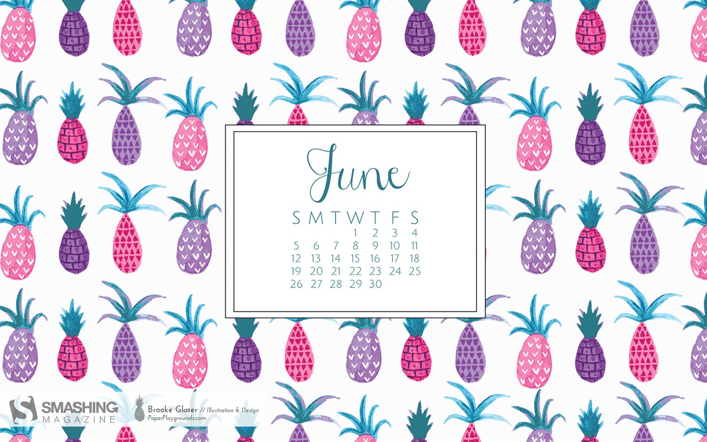 June 2016 calendar wallpaper (2) #15 - 1440x900