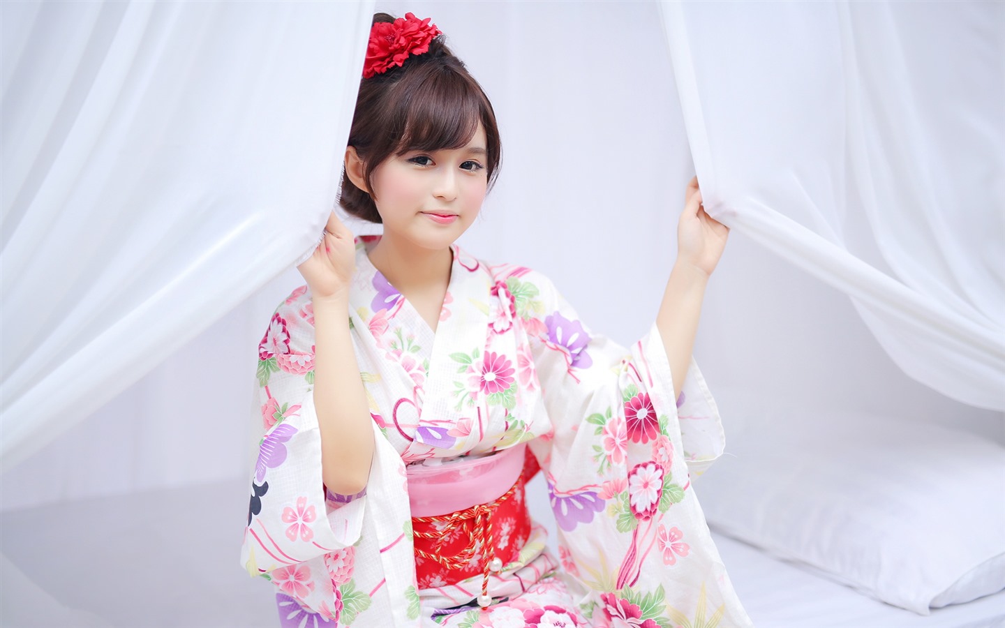 Reine und schöne junge asiatische Mädchen HD-Wallpaper  Kollektion (2) #31 - 1440x900