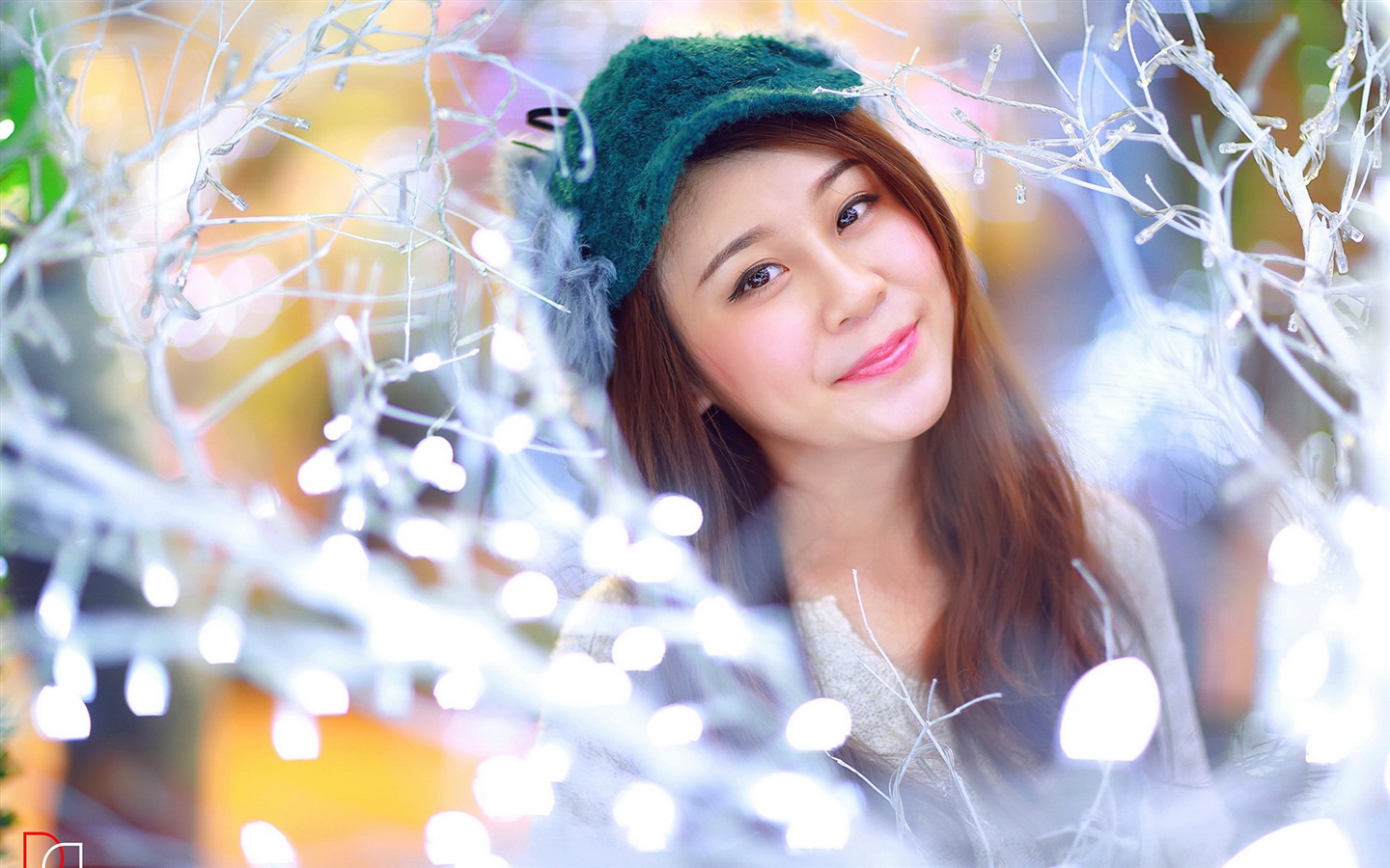 Pure and lovely young Asian girl HD wallpapers collection (4) #15 - 1440x900