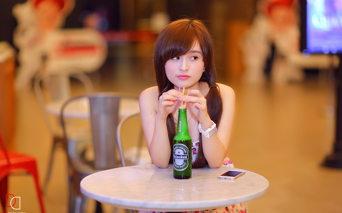 Pure et belle jeune fille asiatique fonds d'écran HD collection (5) #12 - 1440x900