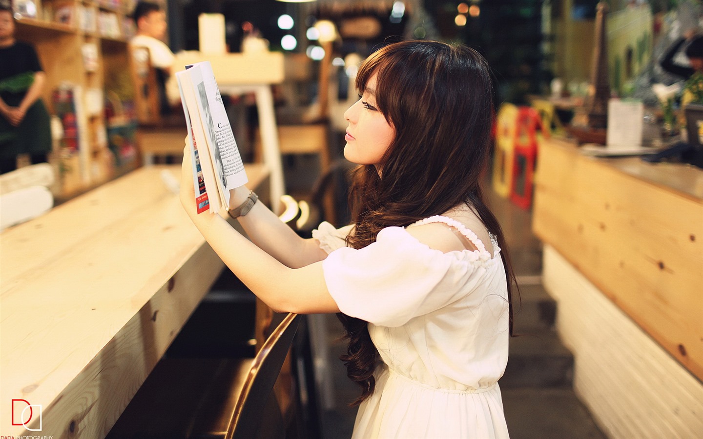 清纯可爱年轻的亚洲女孩 高清壁纸合集(五)18 - 1440x900