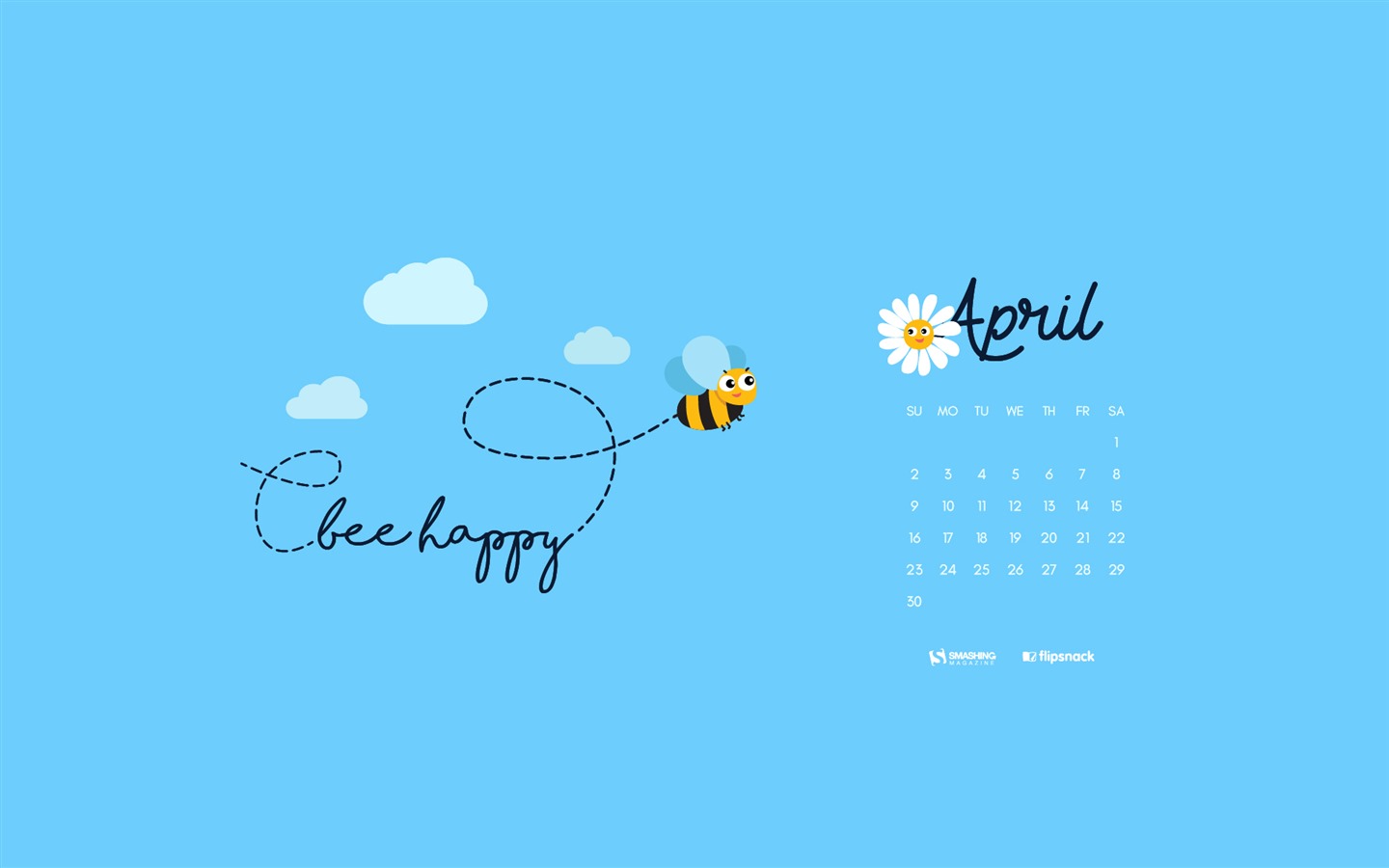 April 2017 Kalender Tapete (1) #13 - 1440x900