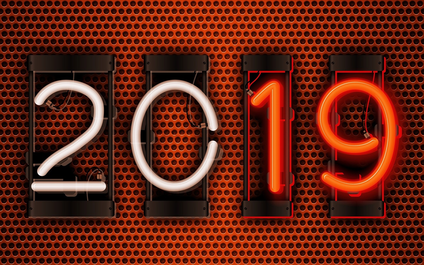 Happy New Year 2019 HD wallpapers #3 - 1440x900