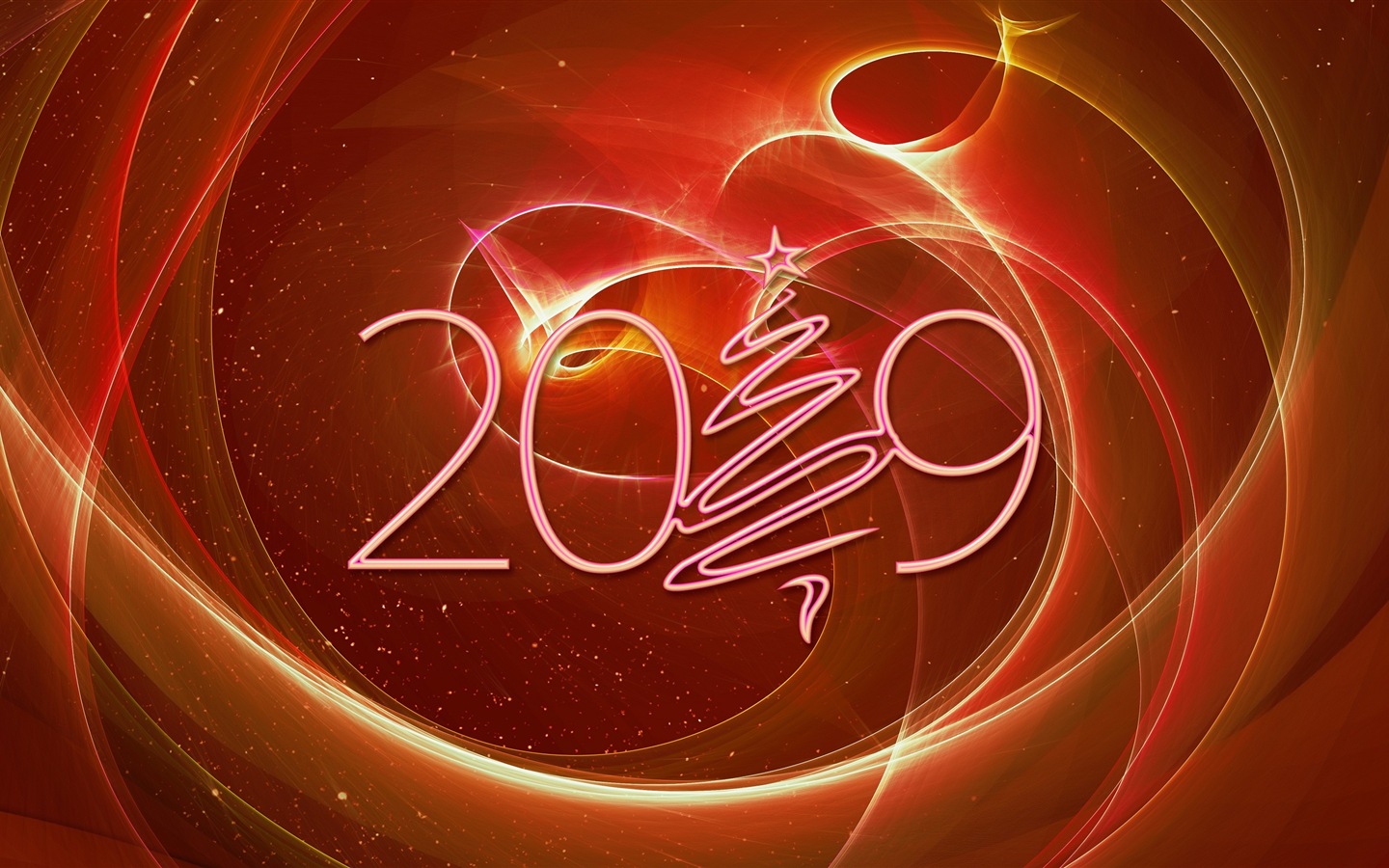 Feliz año nuevo 2019 HD wallpapers #4 - 1440x900