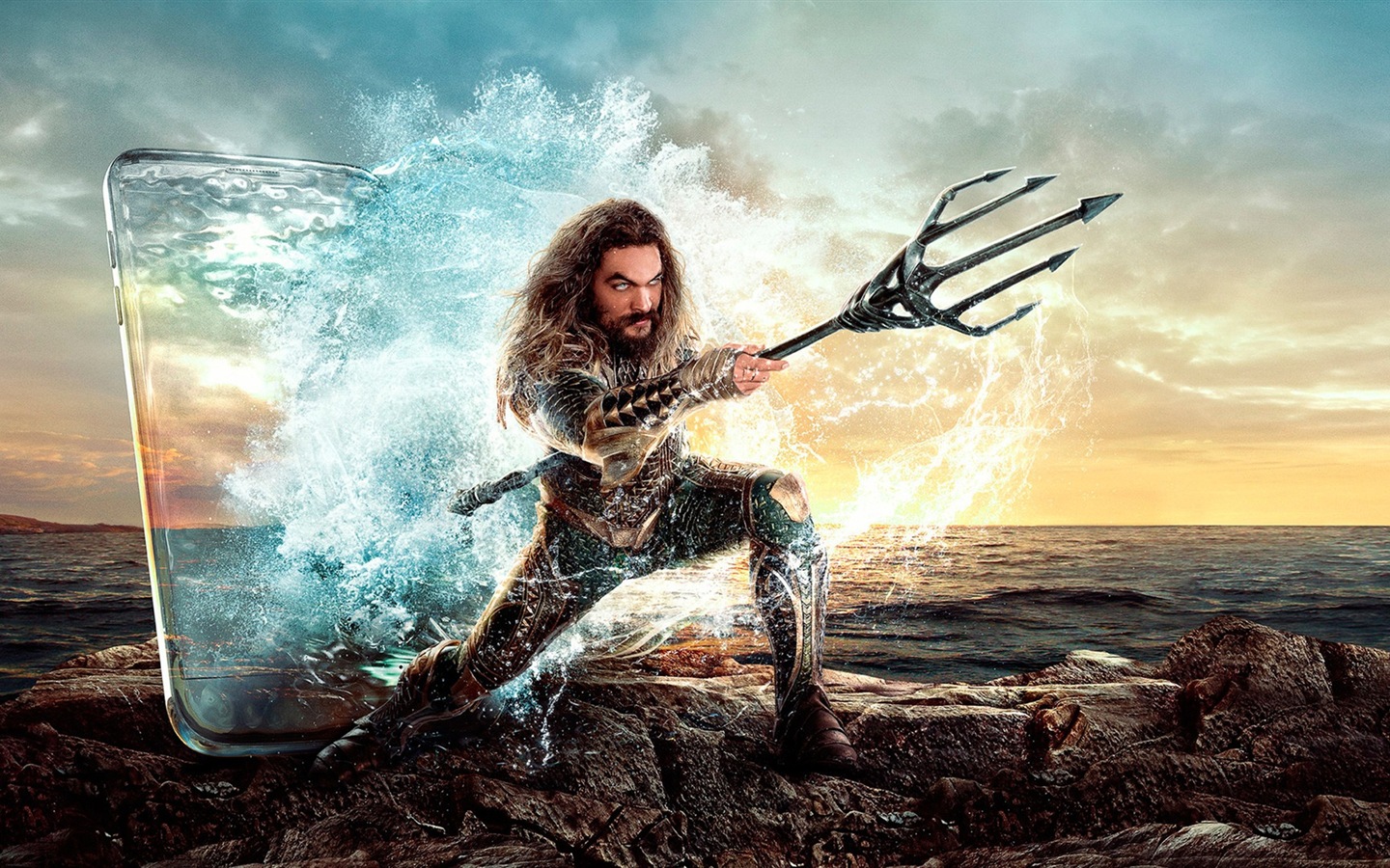 Aquaman 海王，漫威電影高清壁紙 #6 - 1440x900