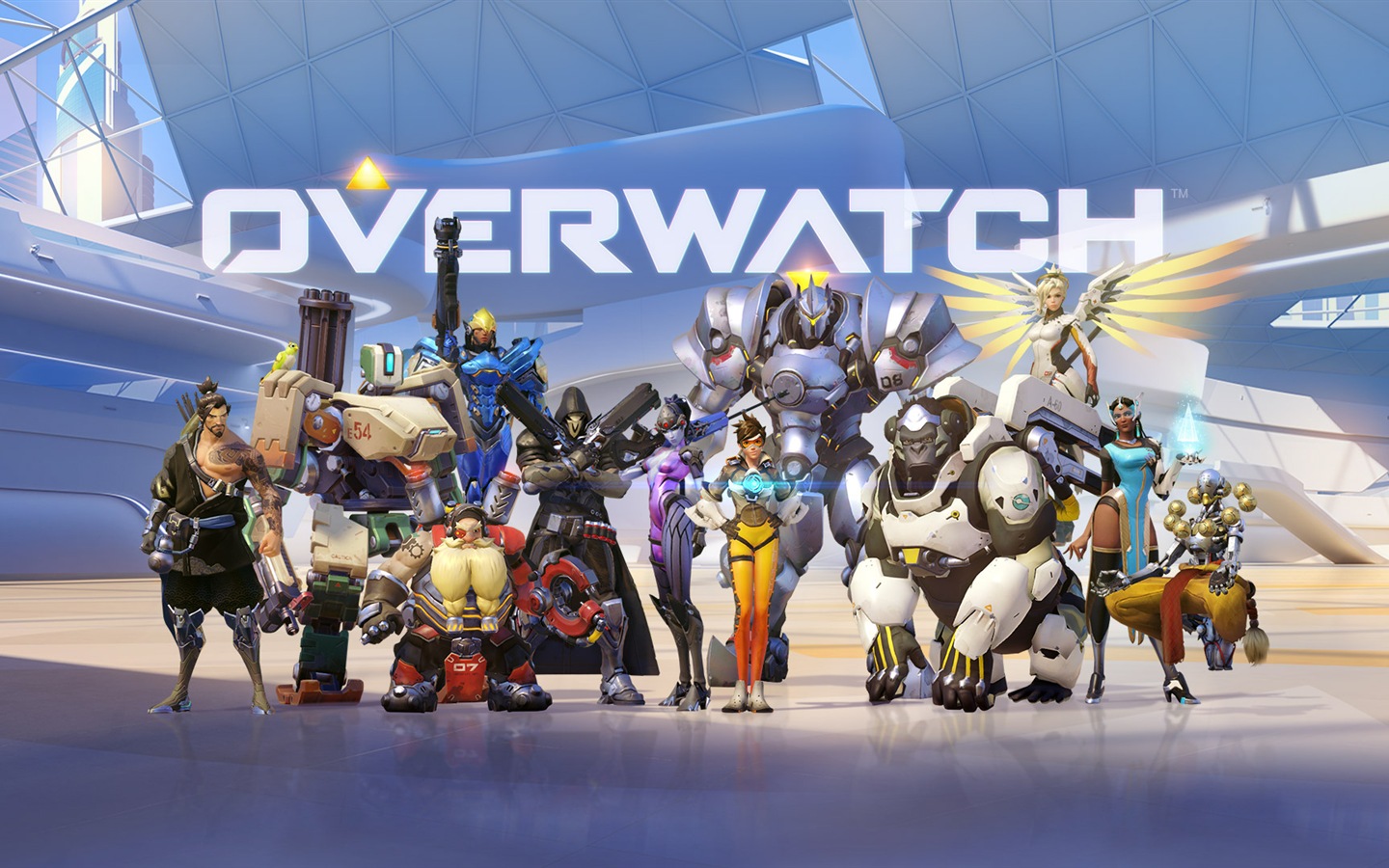Overwatch, hot game HD wallpapers #1 - 1440x900