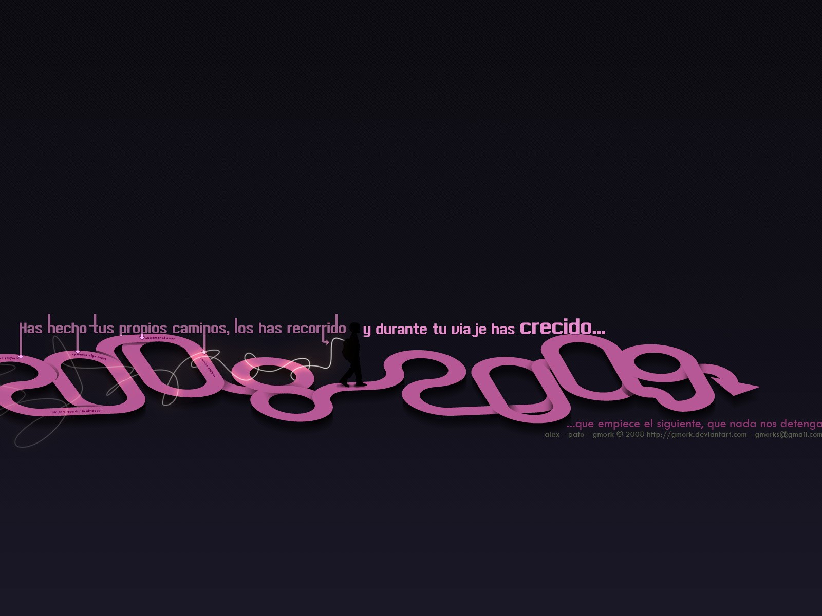Superbe fond d'écran thème Design 2009 #12 - 1600x1200