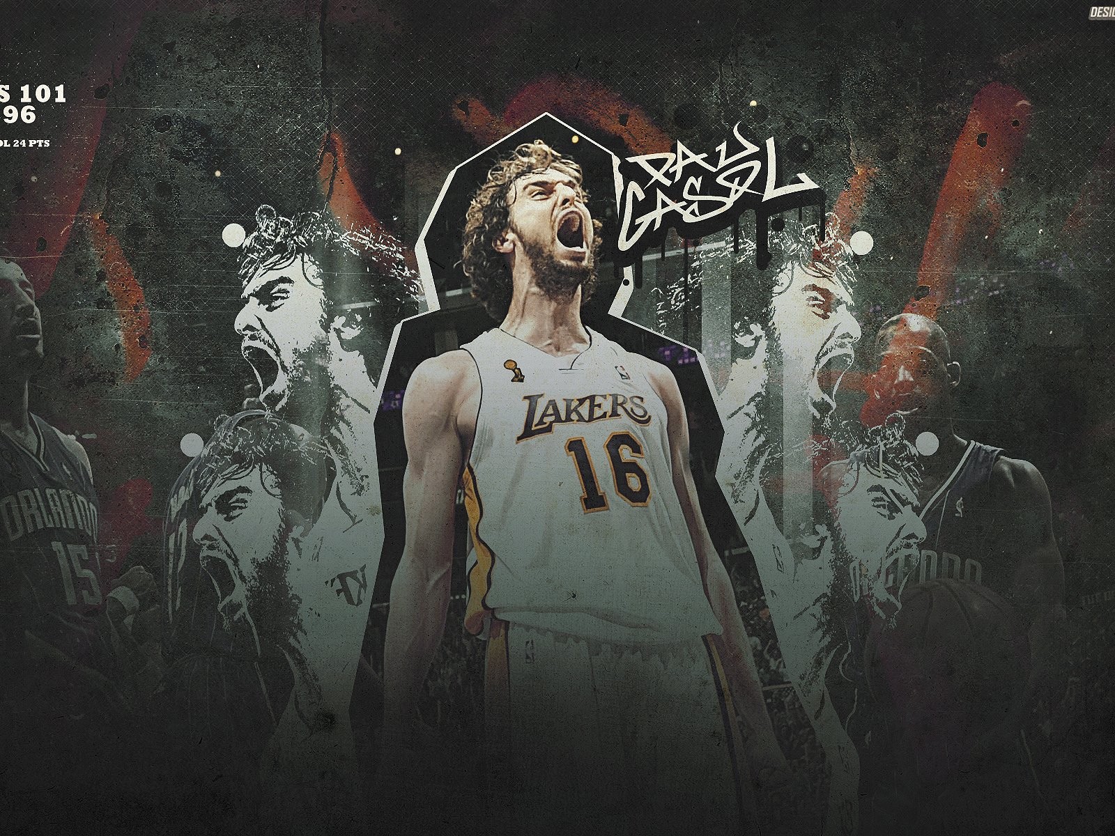 NBA2009 Champion Lakers Wallpaper #12 - 1600x1200
