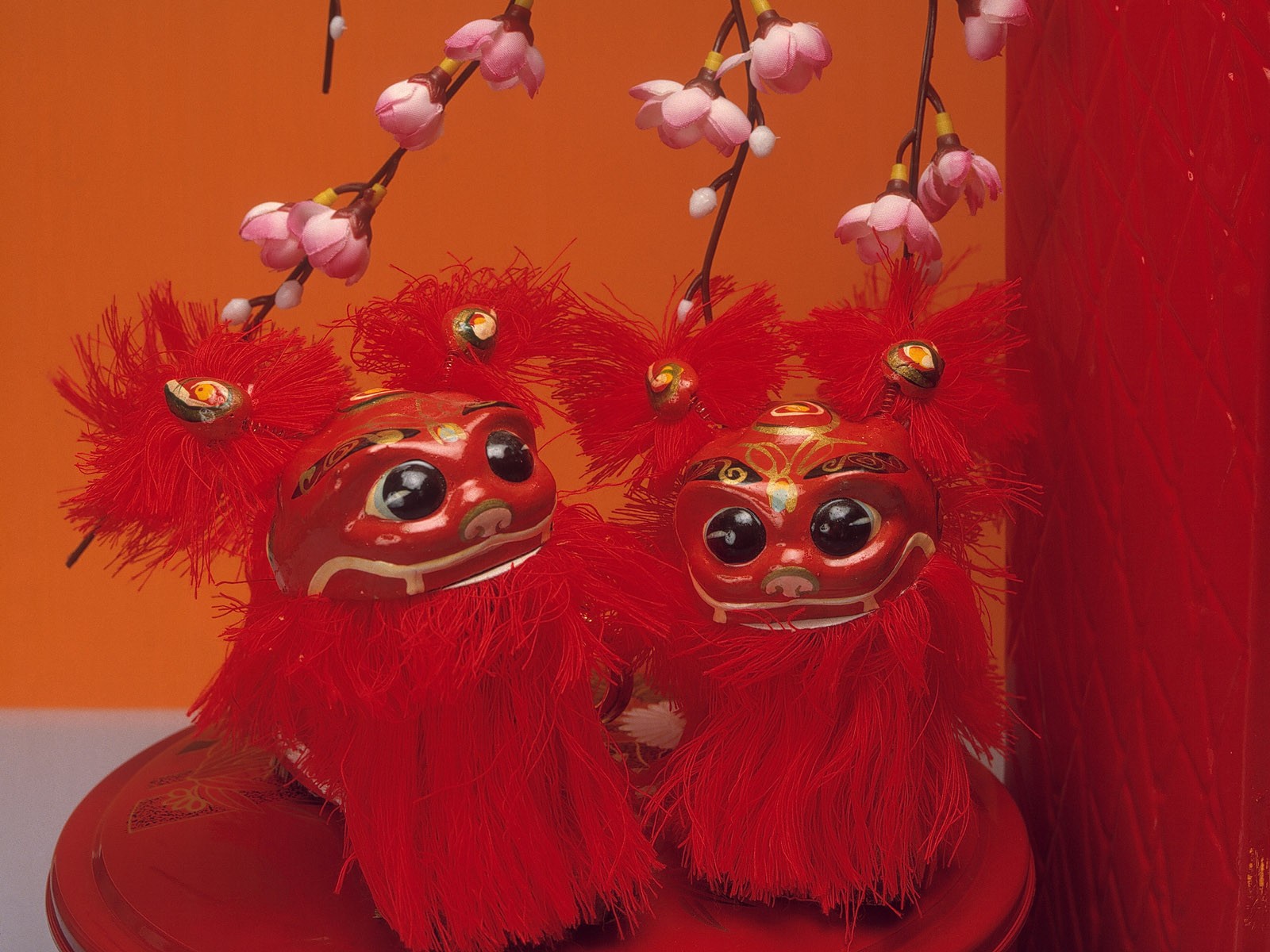 중국 바람 축제 붉은 벽지 #12 - 1600x1200