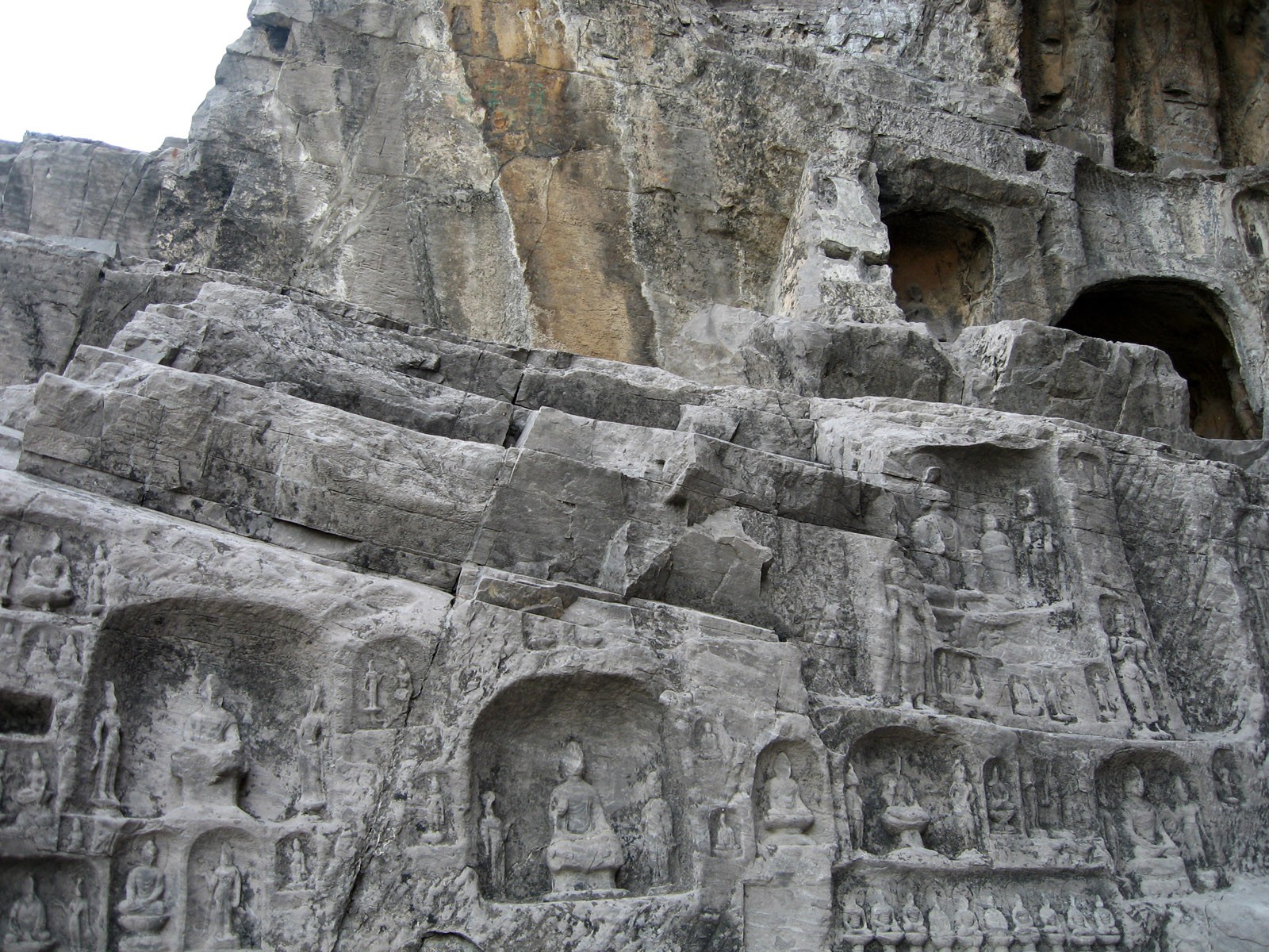 낙양, Longmen의 Grottoes는 배경 화면 #8 - 1600x1200