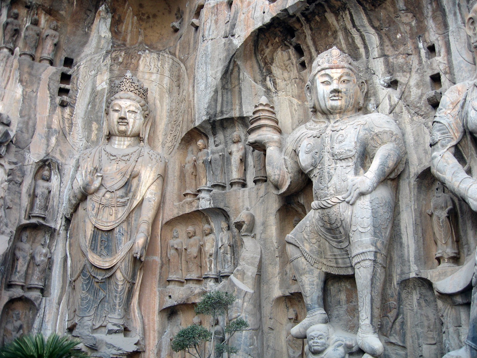 Luoyang, grottes de Longmen Fond d'écran #37 - 1600x1200