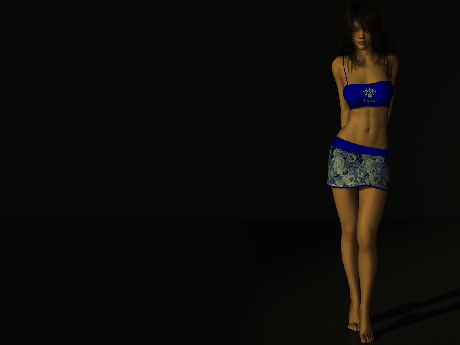 Widescreen 3D Femme Fond d'écran #14 - 1600x1200