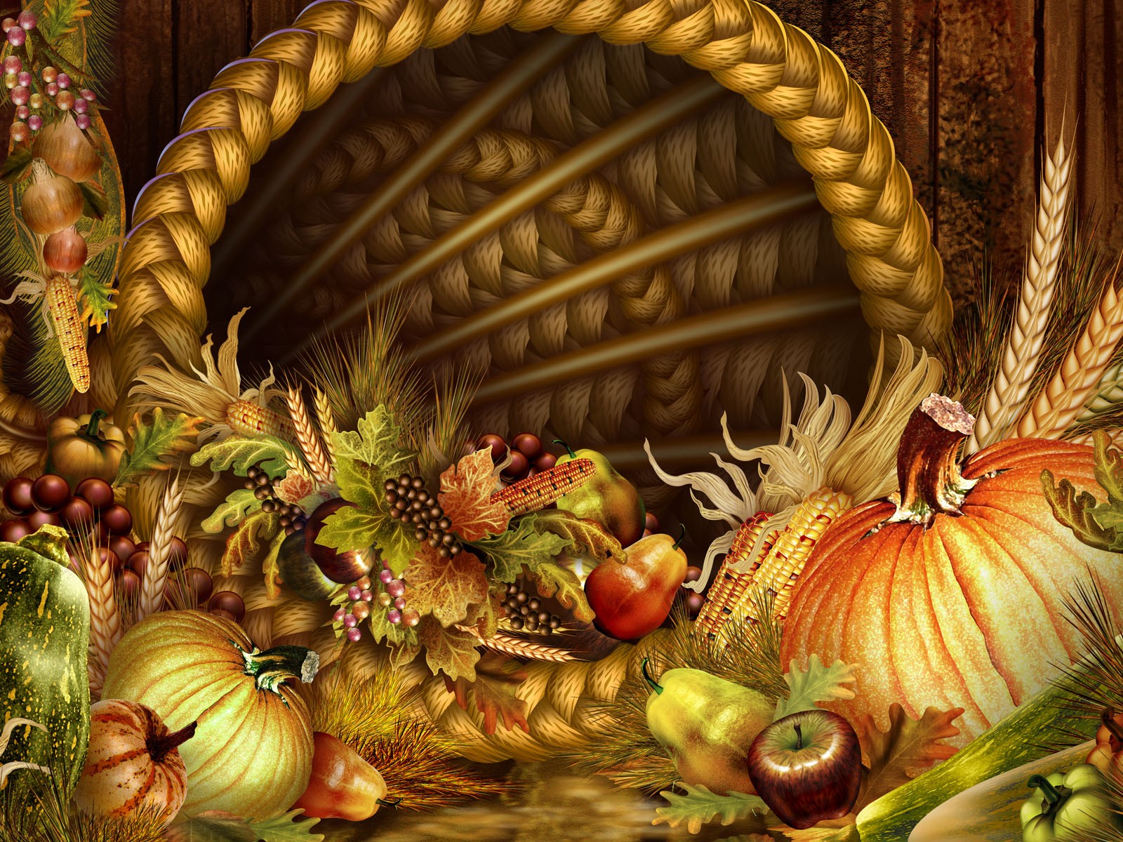 Thanksgiving theme wallpaper #11 - 1600x1200