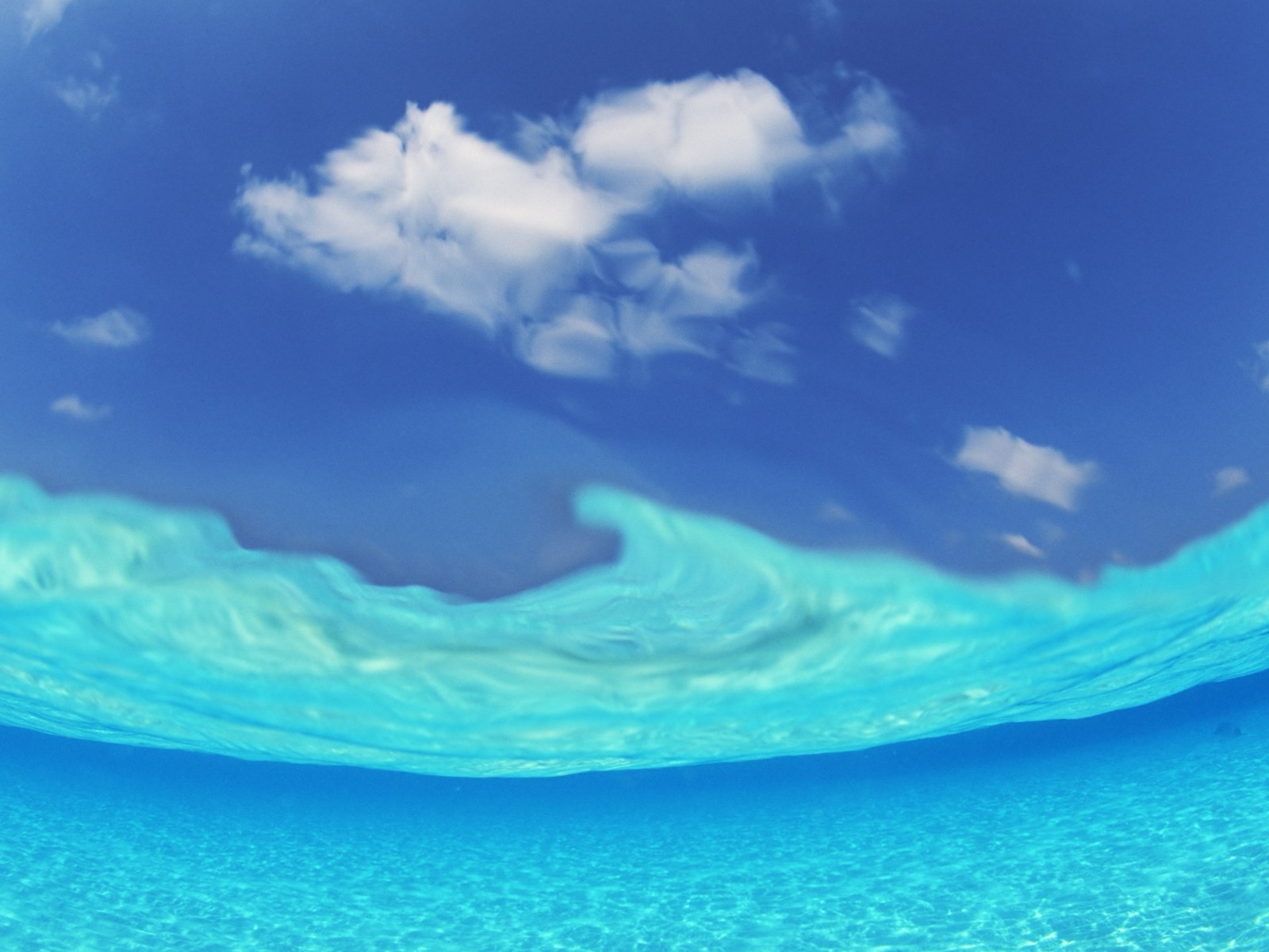 Maledivy vody a modrou oblohu #25 - 1600x1200