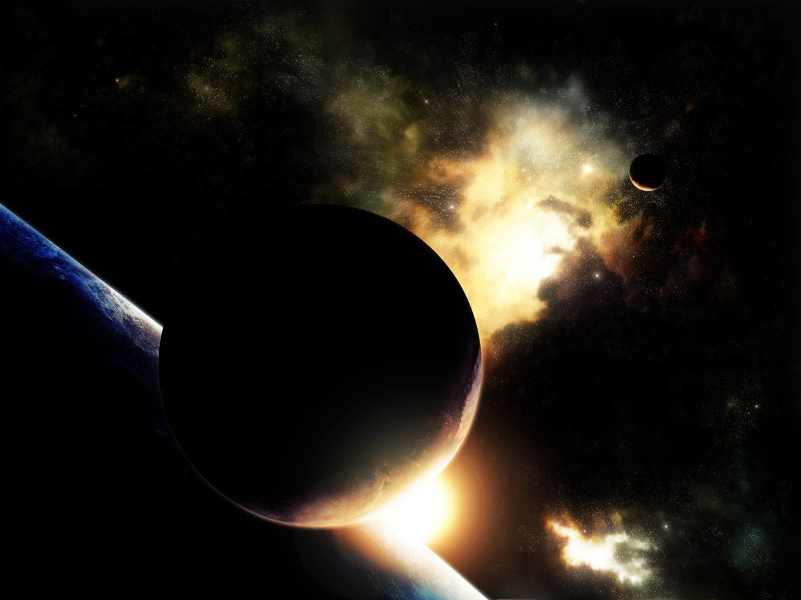 Space landscape wallpaper (3) #3 - 1600x1200