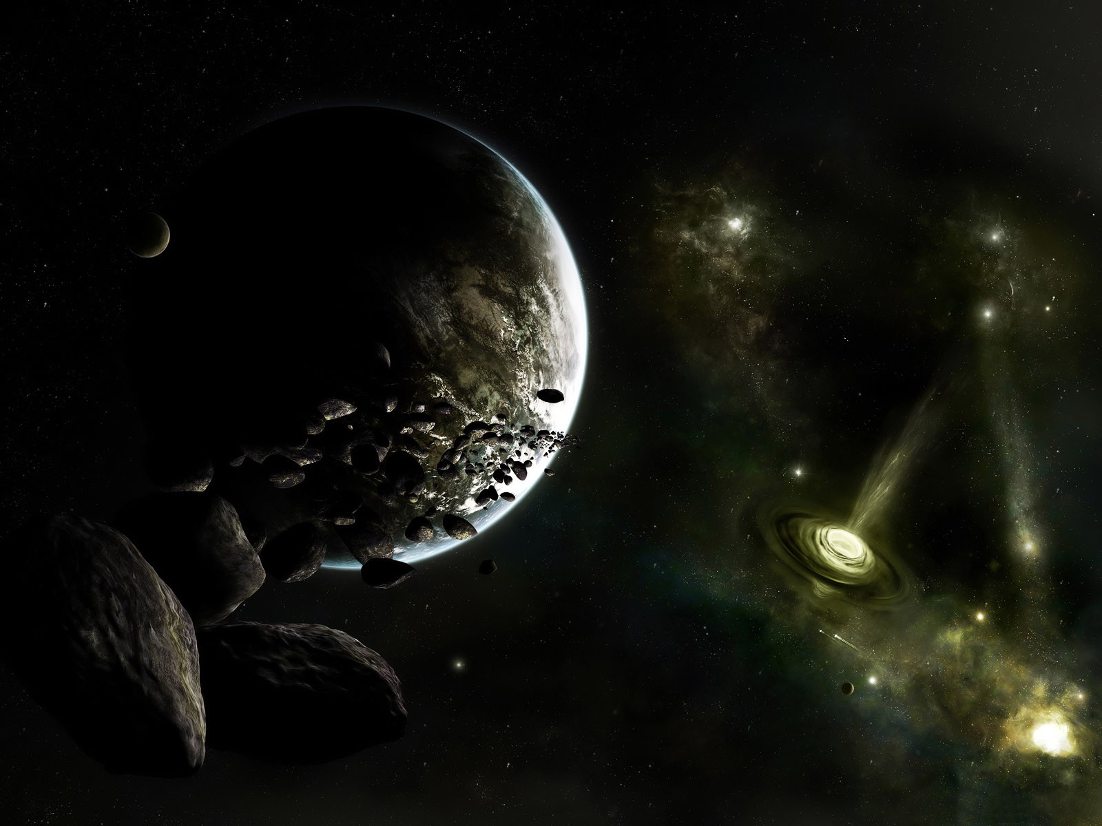 Space landscape wallpaper (3) #10 - 1600x1200