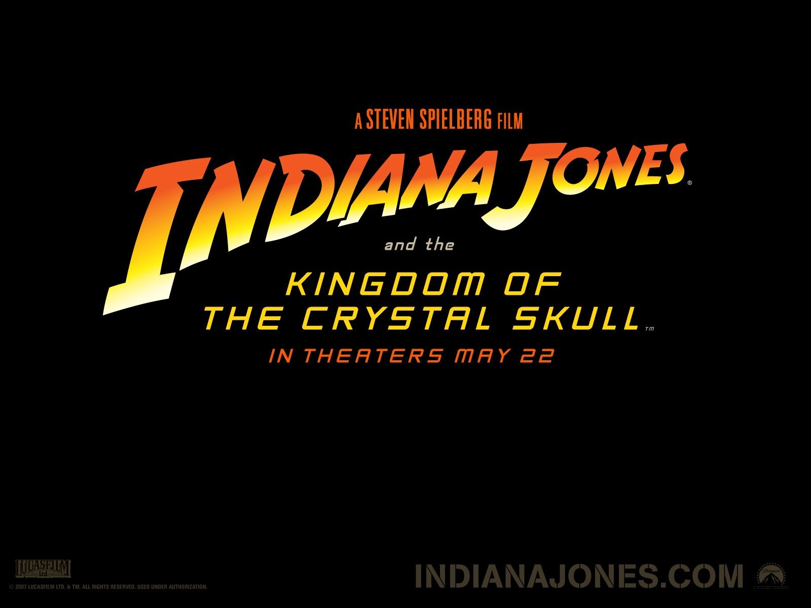 Indiana Jones 4 fondos de escritorio de Cristal Cráneo #20 - 1600x1200