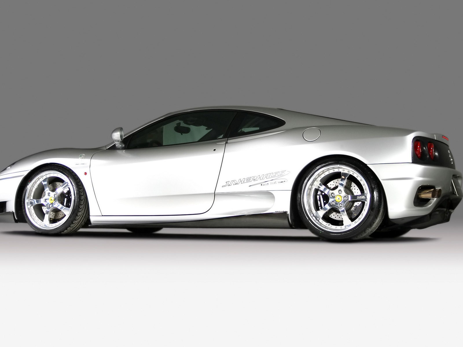 Белый Череп Ferrari F430 стола #8 - 1600x1200