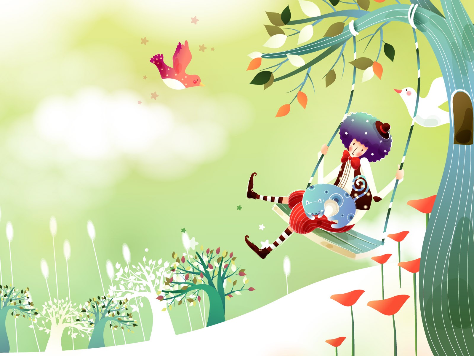 Fairy Tale Dreams Cartoon Wallpapers #2 - 1600x1200