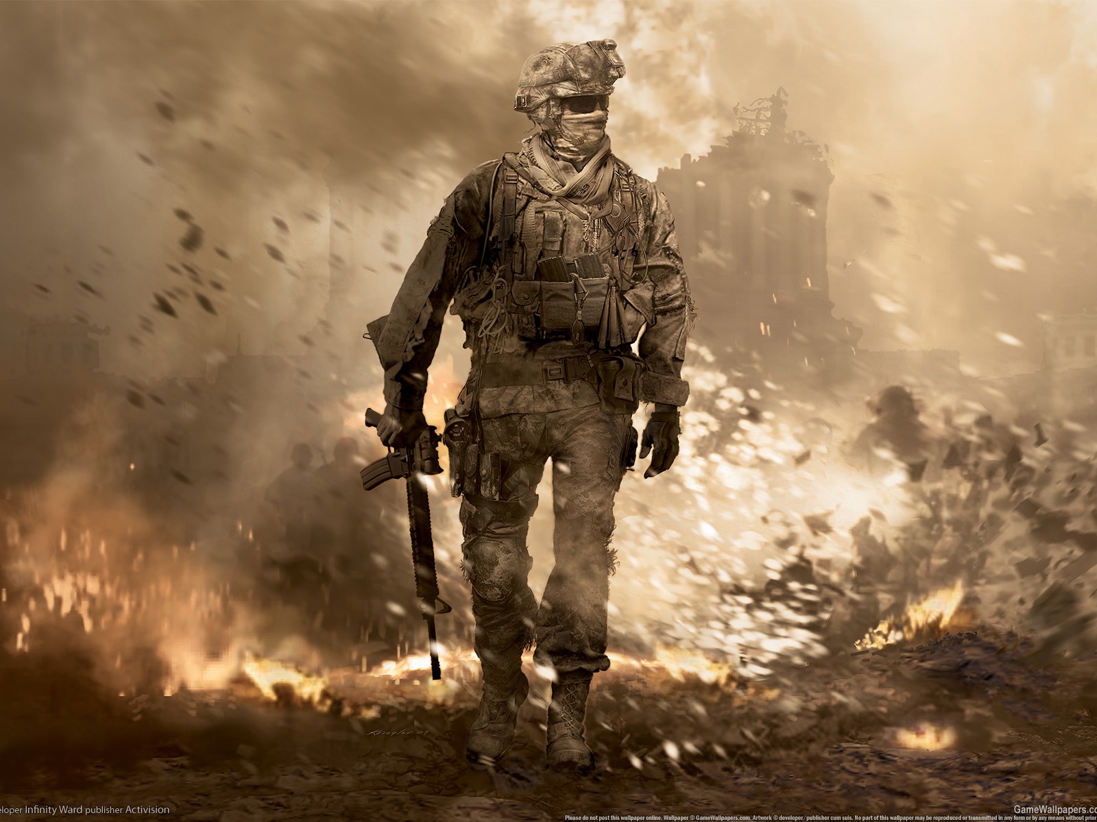 Call of Duty 6: Modern Warfare 2 HD Wallpaper #9 - 1600x1200