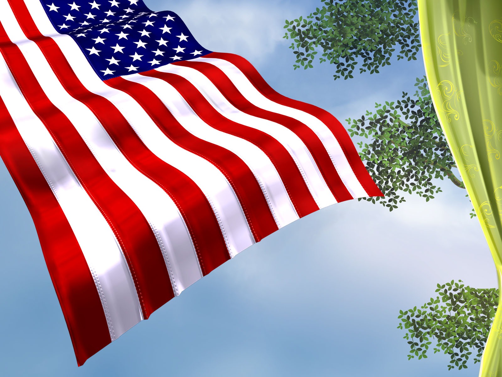 美国独立日主题壁纸33 - 1600x1200