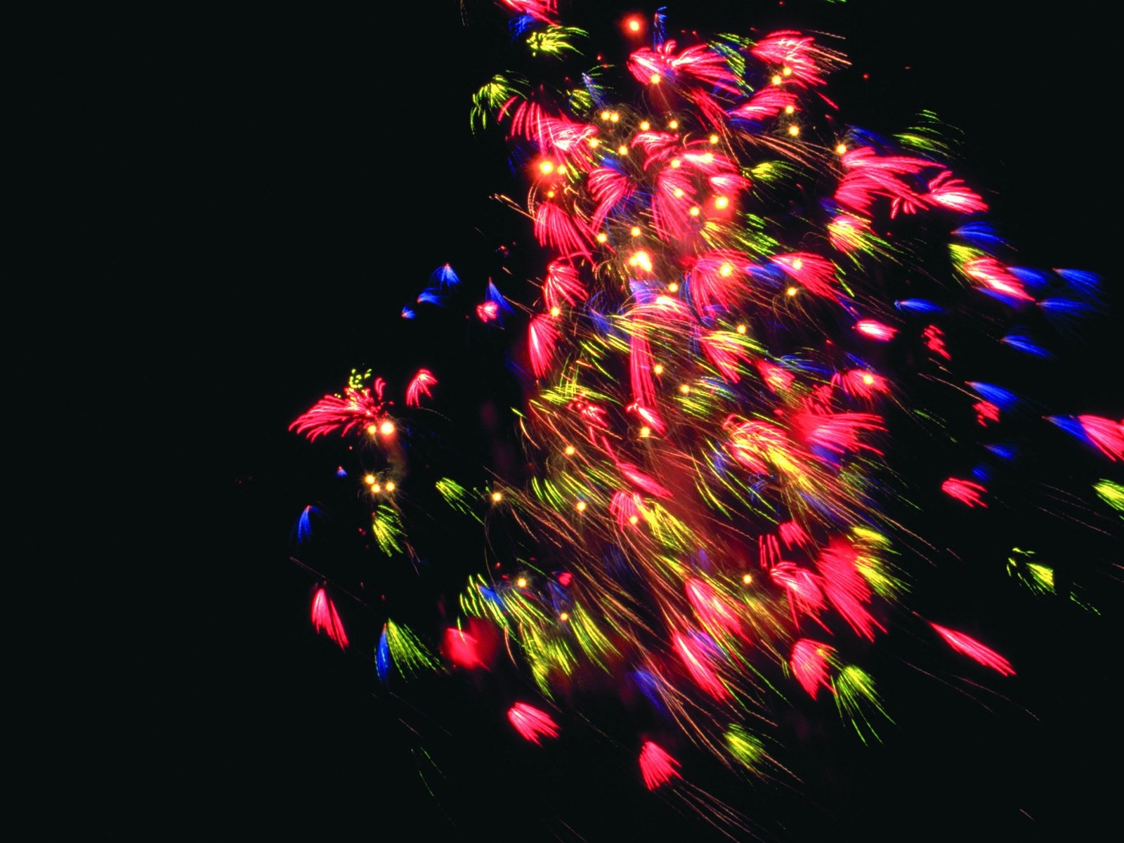Festival fireworks display wallpaper #31 - 1600x1200