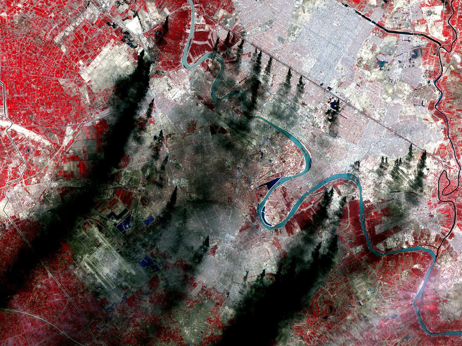 HD wallpaper krásný pohled z ptačí perspektivy na Zemi #14 - 1600x1200