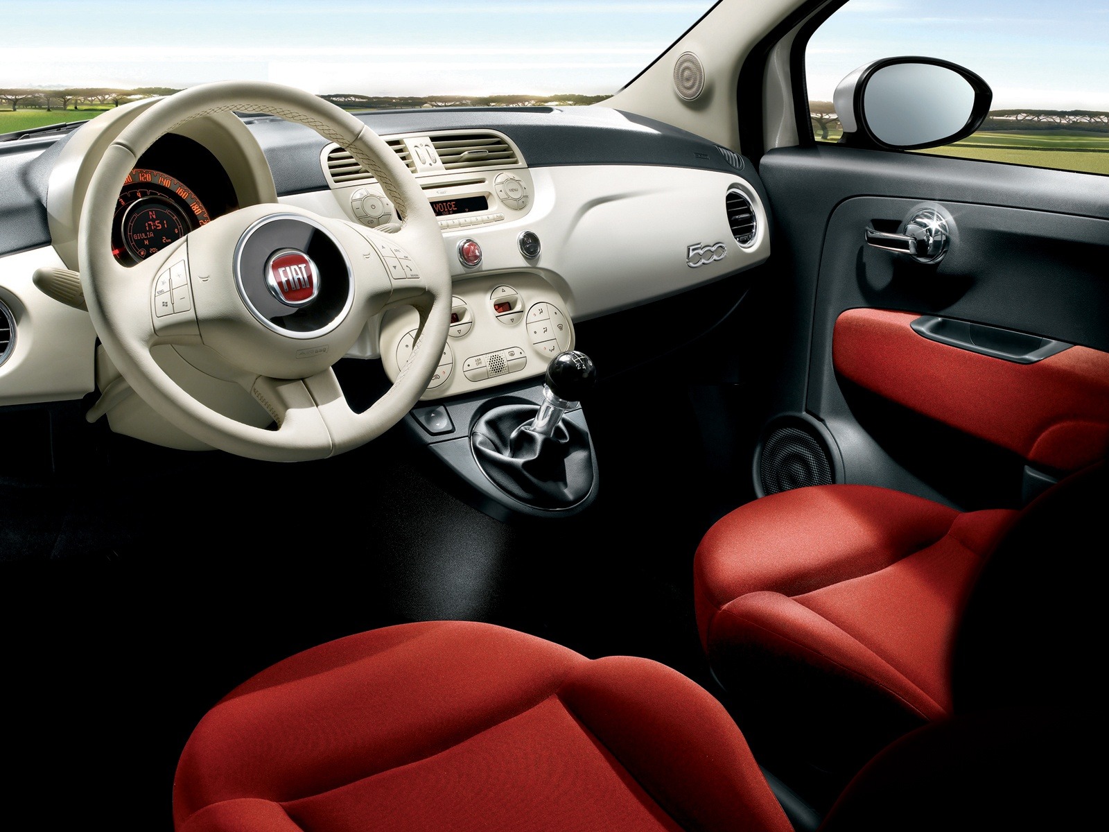 Fiat 500 обои #4 - 1600x1200