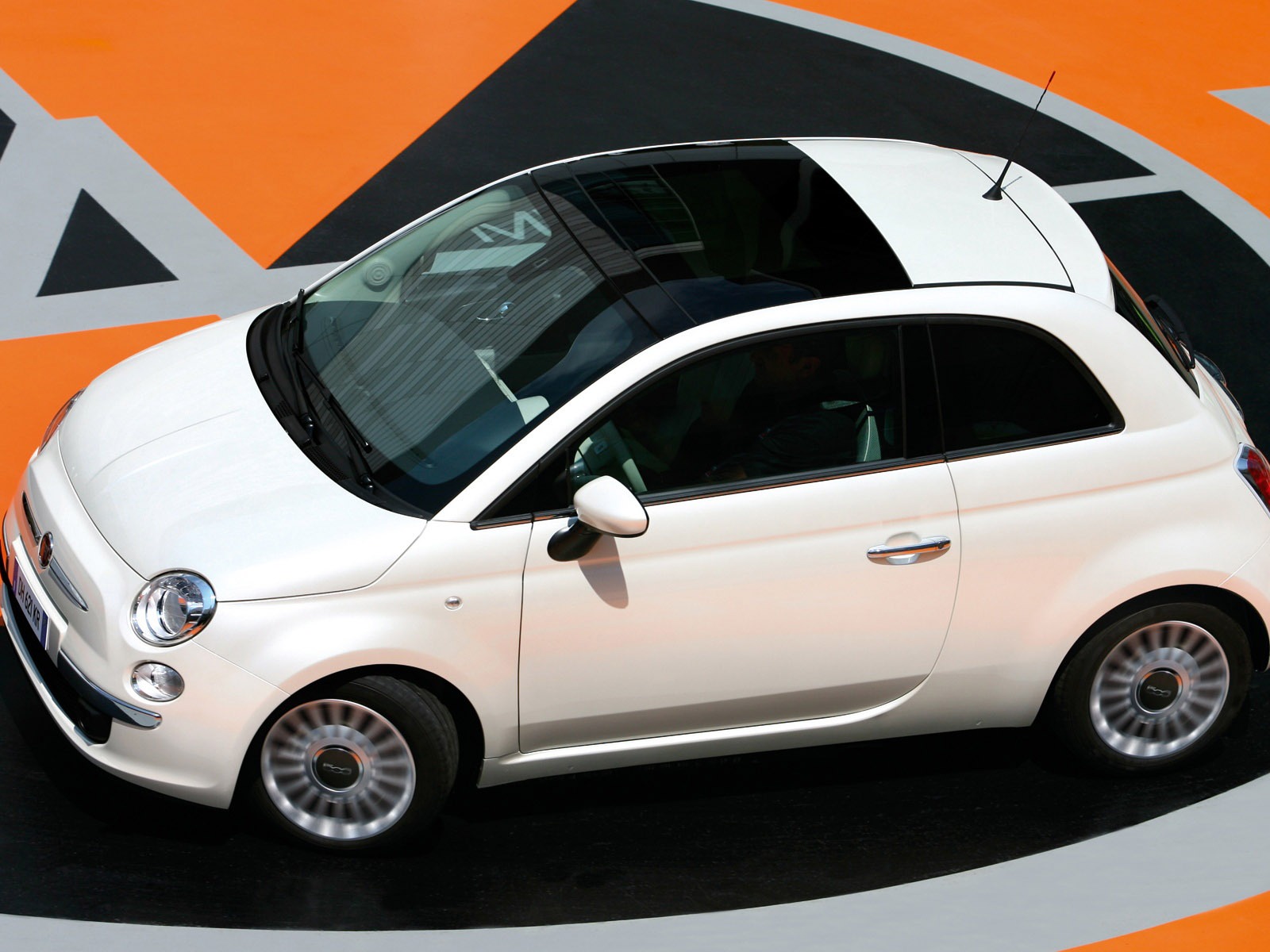 Fiat 500 обои #5 - 1600x1200