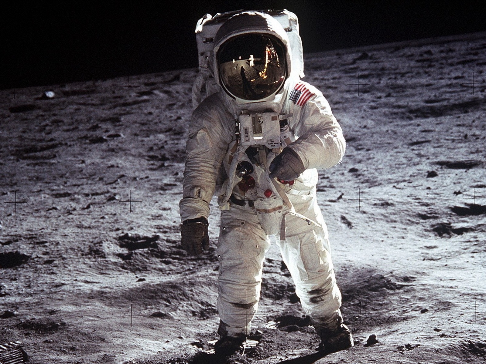 アポロ11号珍しい写真壁紙 #1 - 1600x1200
