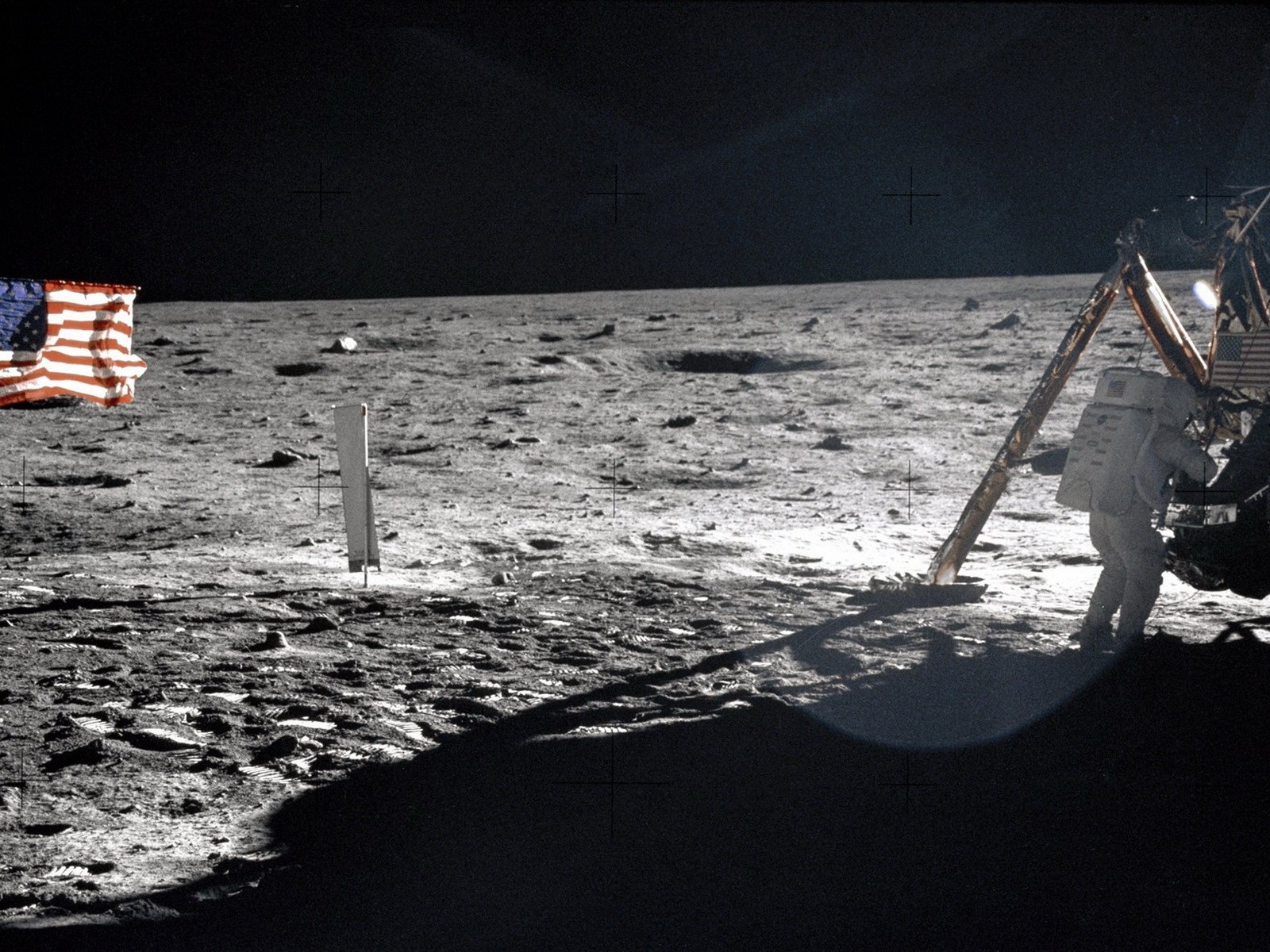アポロ11号珍しい写真壁紙 #3 - 1600x1200