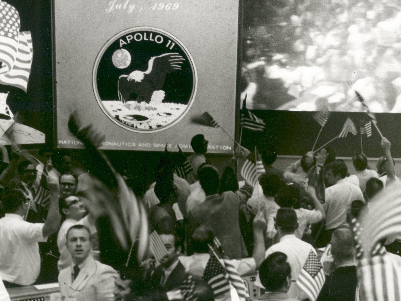 아폴로 11 호 드문 사진 월페이퍼 #28 - 1600x1200