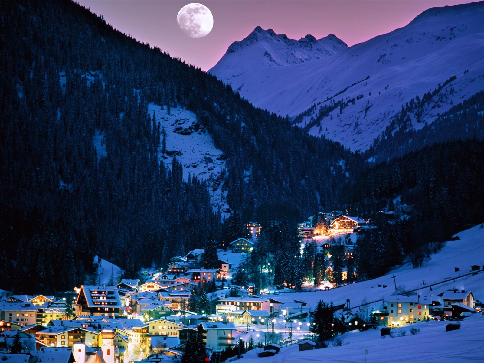 오스트리아 배경 화면의 아름다운 풍경 #6 - 1600x1200