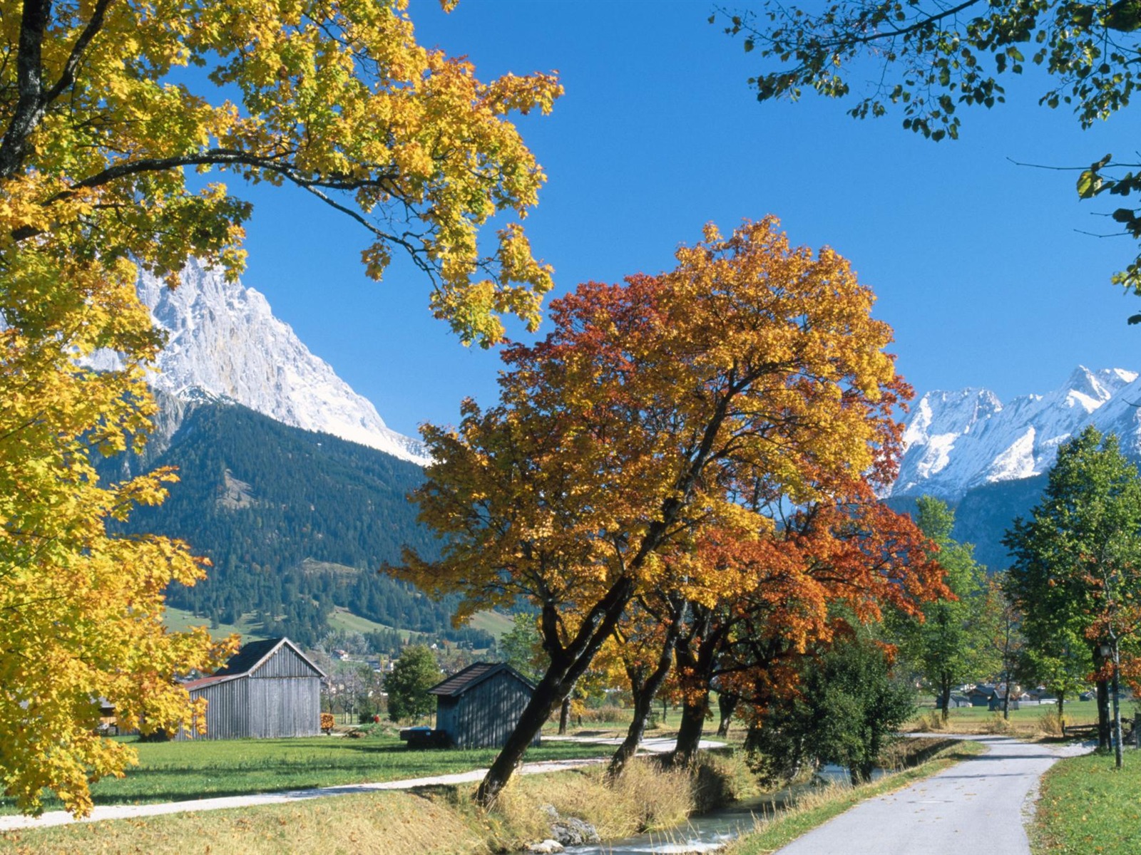 오스트리아 배경 화면의 아름다운 풍경 #13 - 1600x1200
