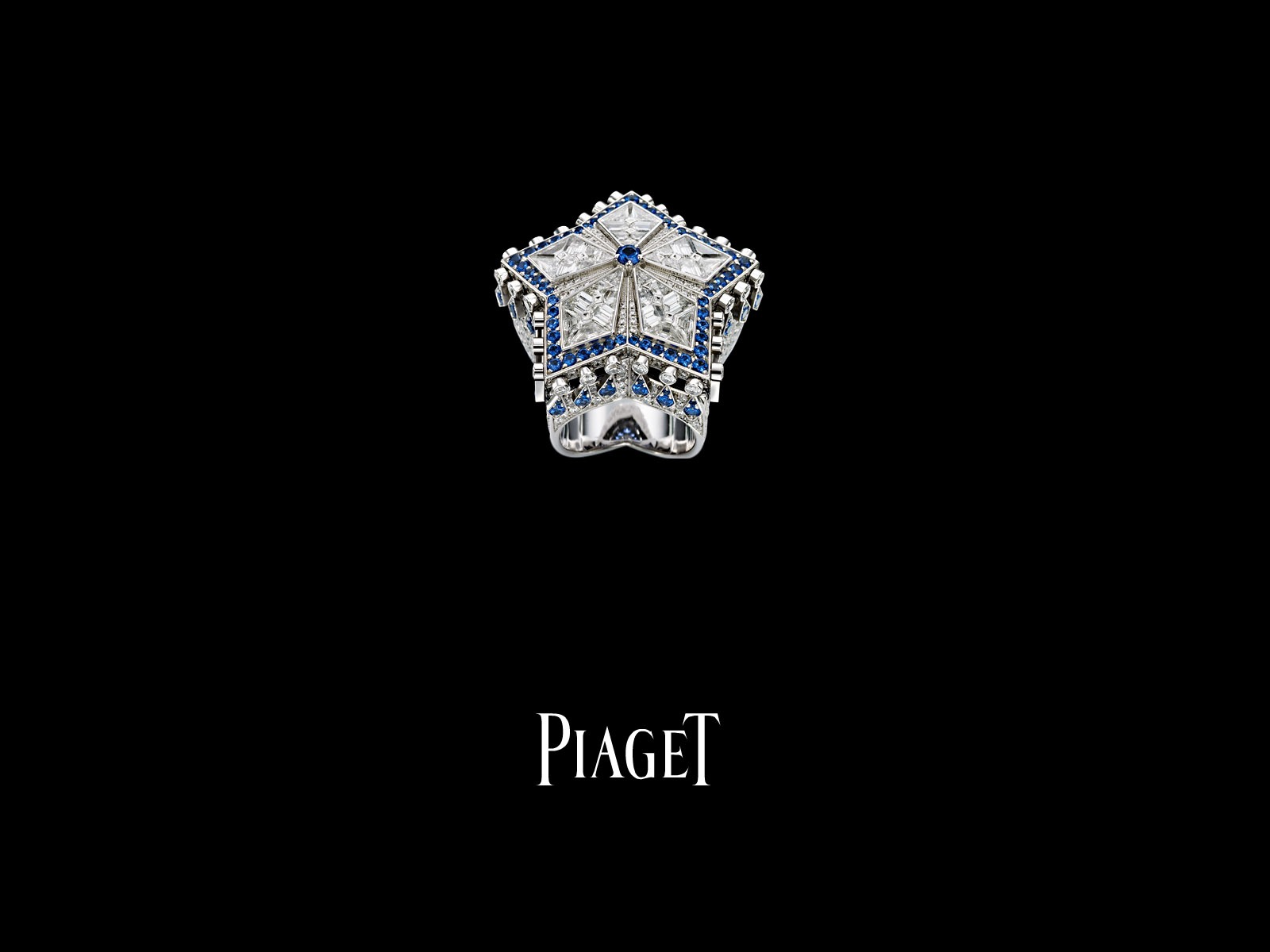 피아제의 다이아몬드 보석 벽지 (1) #2 - 1600x1200