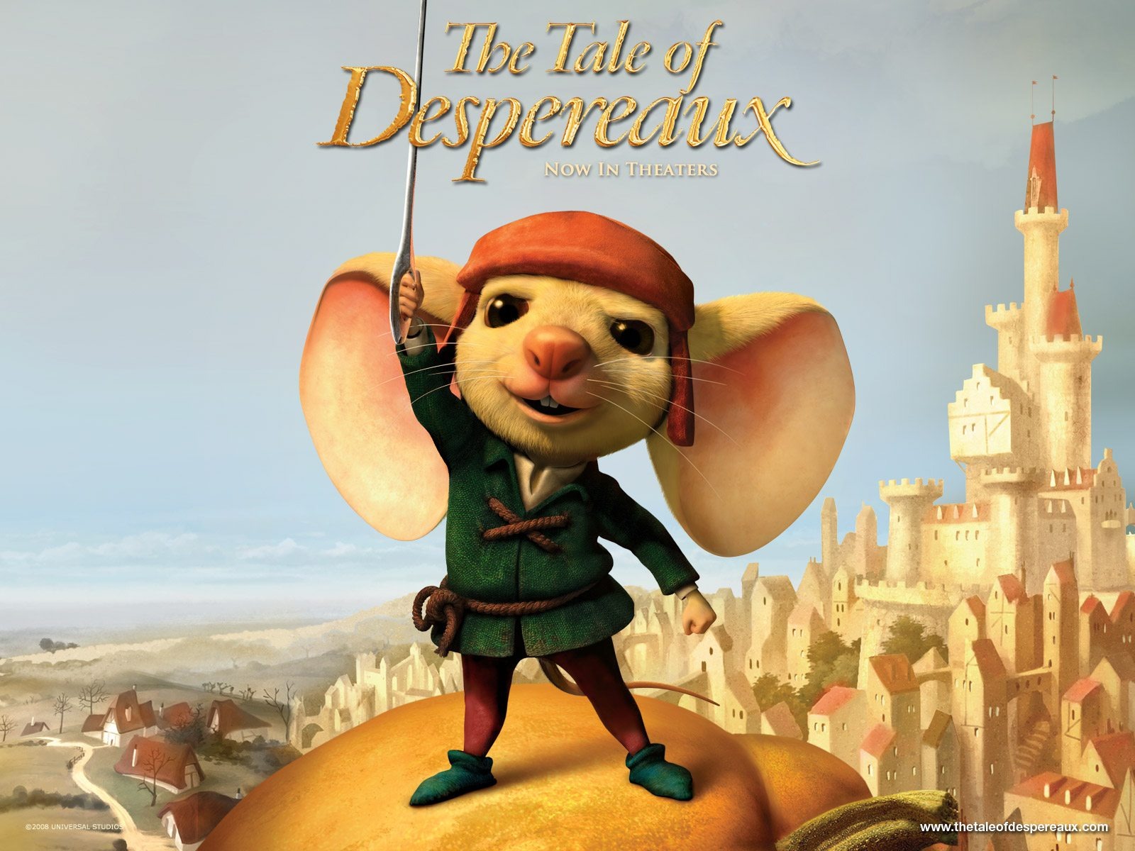 The Tale of Despereaux fondo de pantalla #1 - 1600x1200