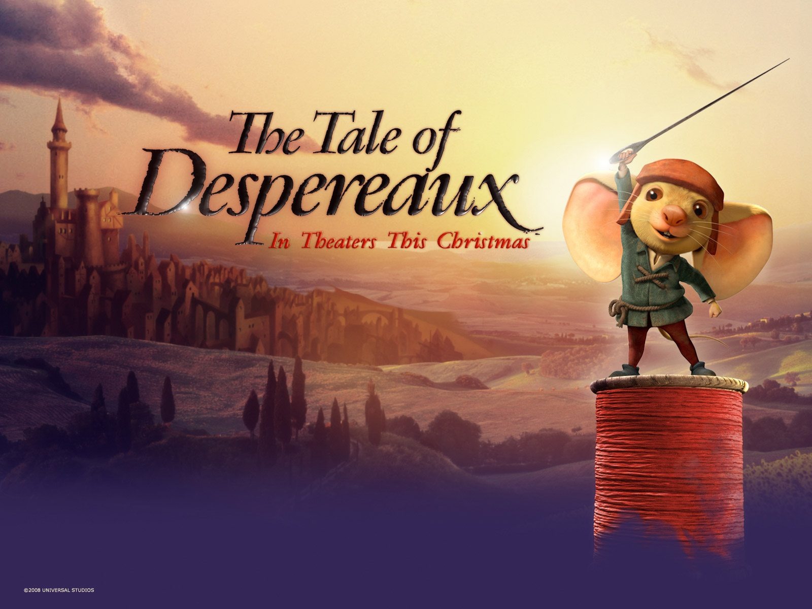 The Tale of Despereaux fondo de pantalla #8 - 1600x1200