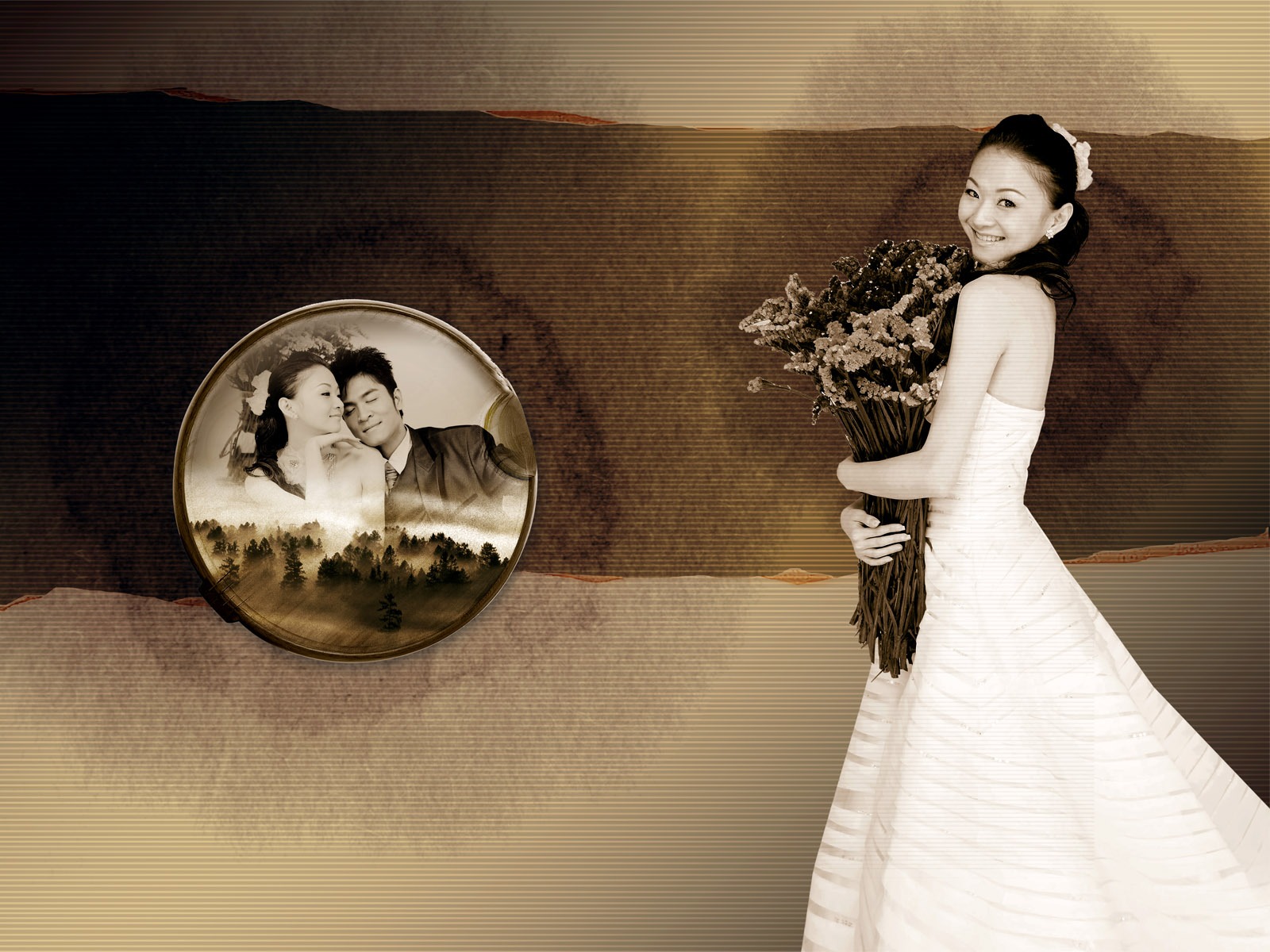 Fotografía de la boda álbum de fondo de pantalla (1) #18 - 1600x1200