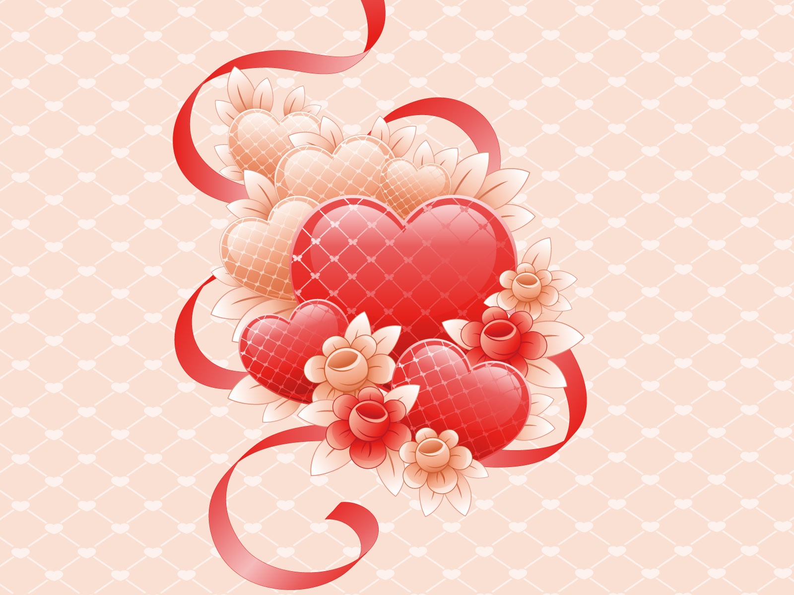 Saint Valentin d'écran Love Theme #16 - 1600x1200