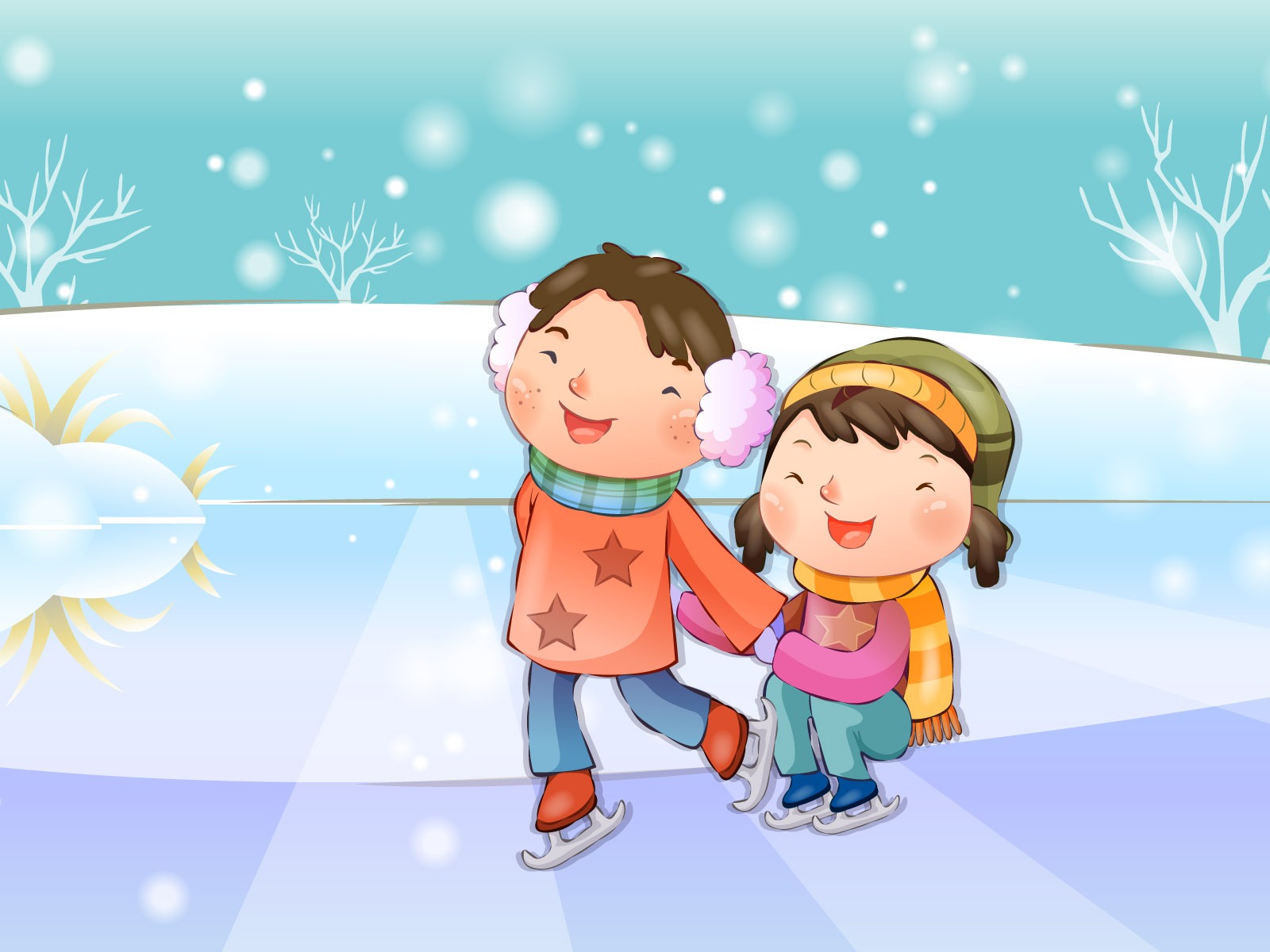 Vector children's Happy Wallpaper (4) #7 - 1600x1200