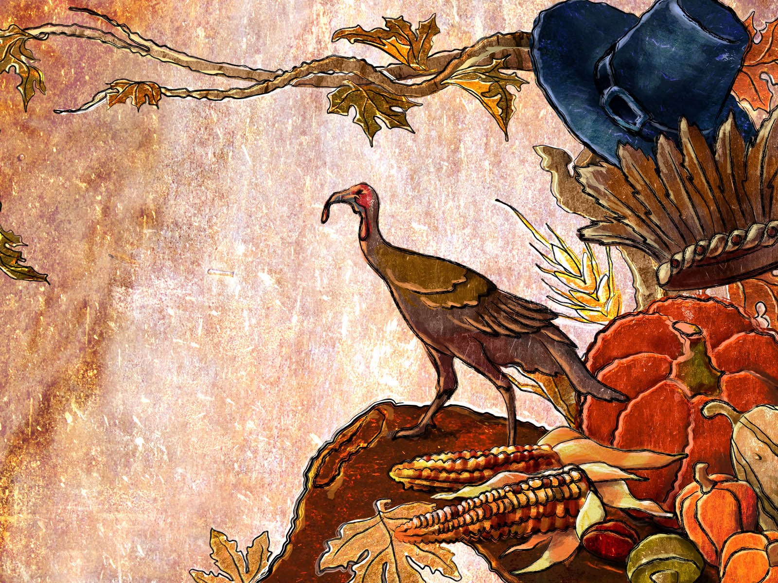 Thanksgiving Thema wallpaper (2) #20 - 1600x1200