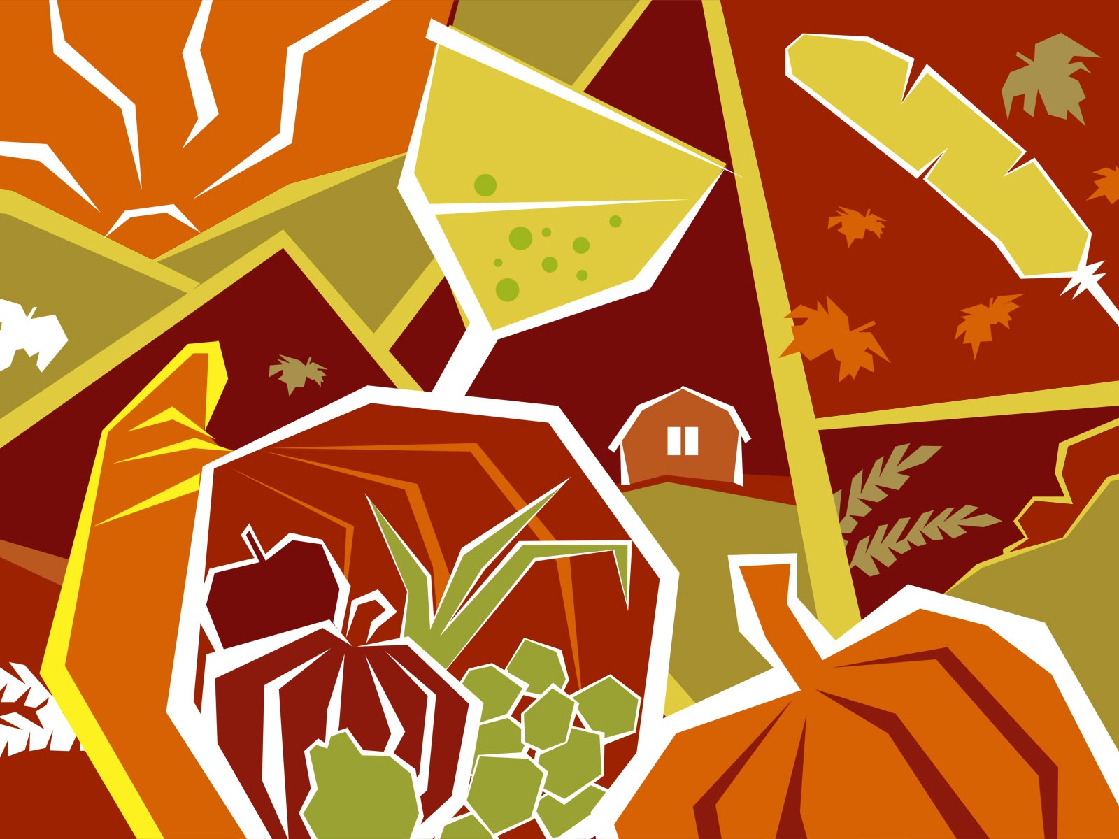 Thanksgiving theme wallpaper (3) #5 - 1600x1200