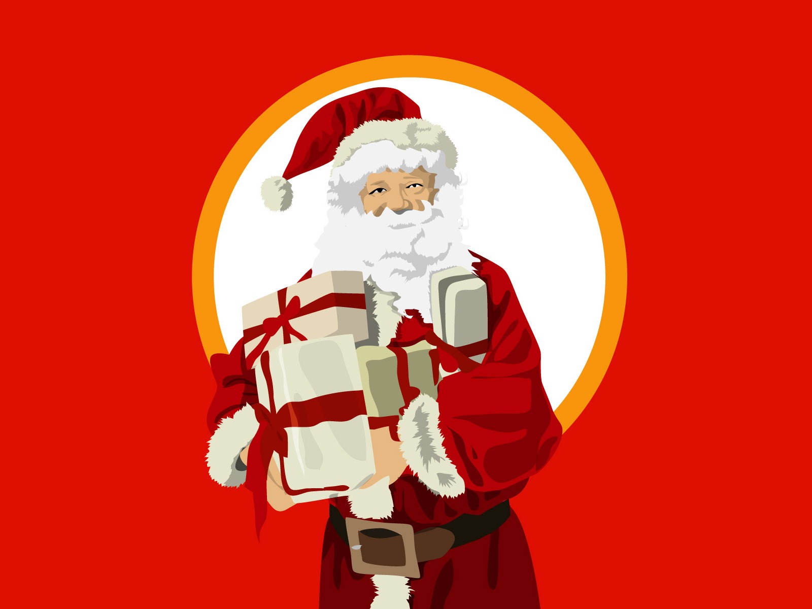 Vector Christmas wallpapers (1) #21 - 1600x1200