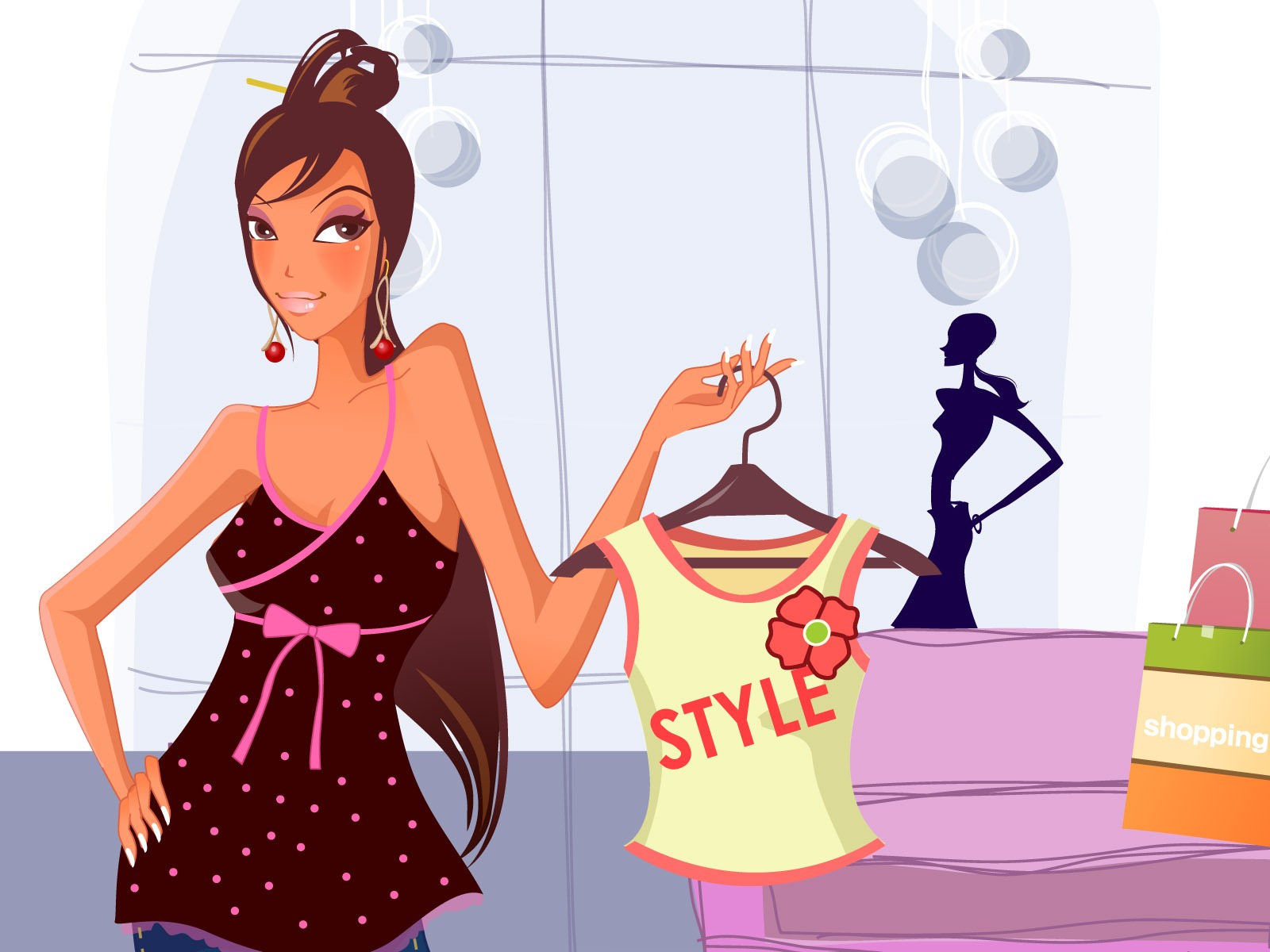 Fashion Shopping Frauen Wallpaper (2) #11 - 1600x1200