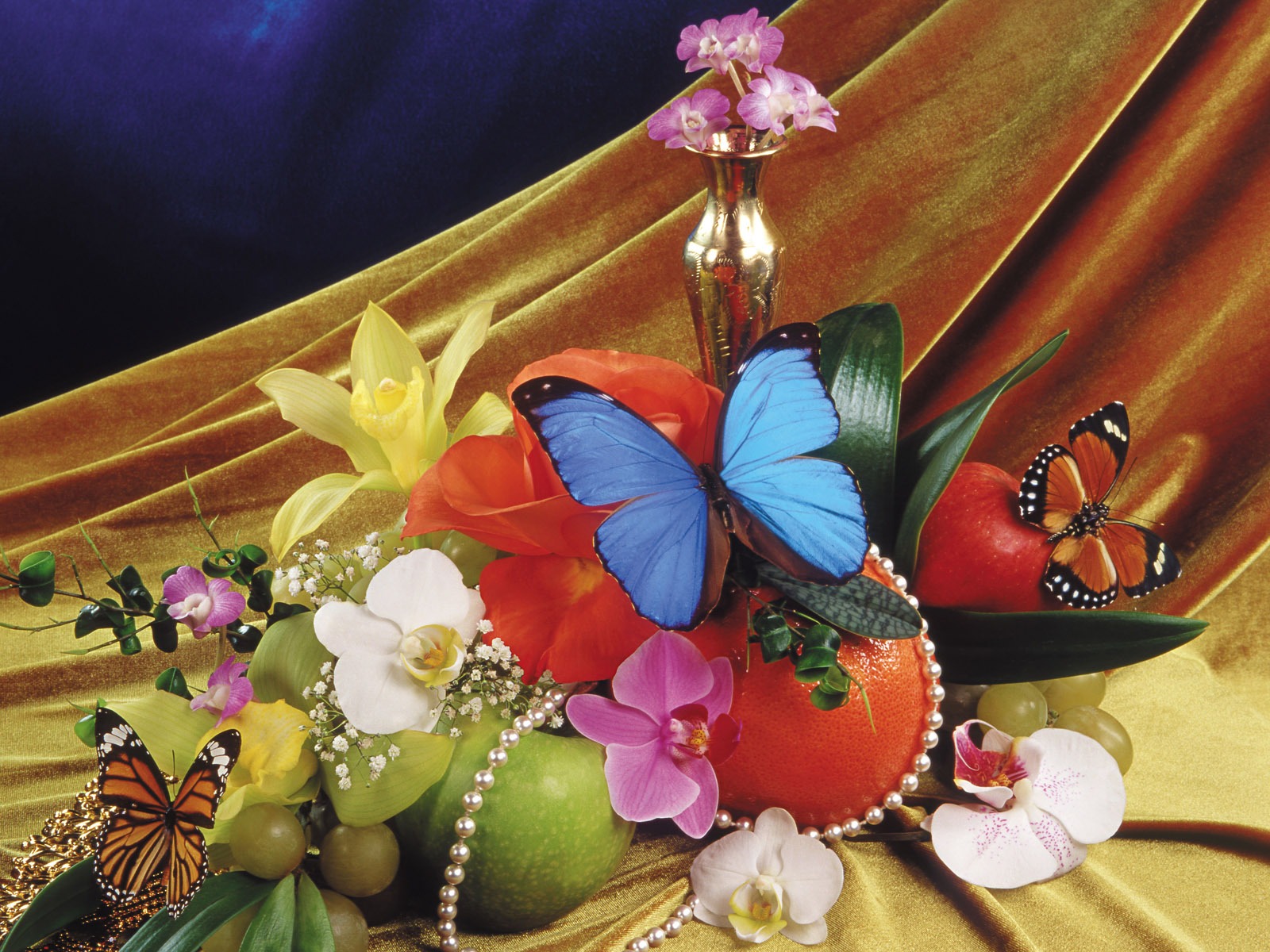 蝶と花の壁紙アルバム(2) #19 - 1600x1200