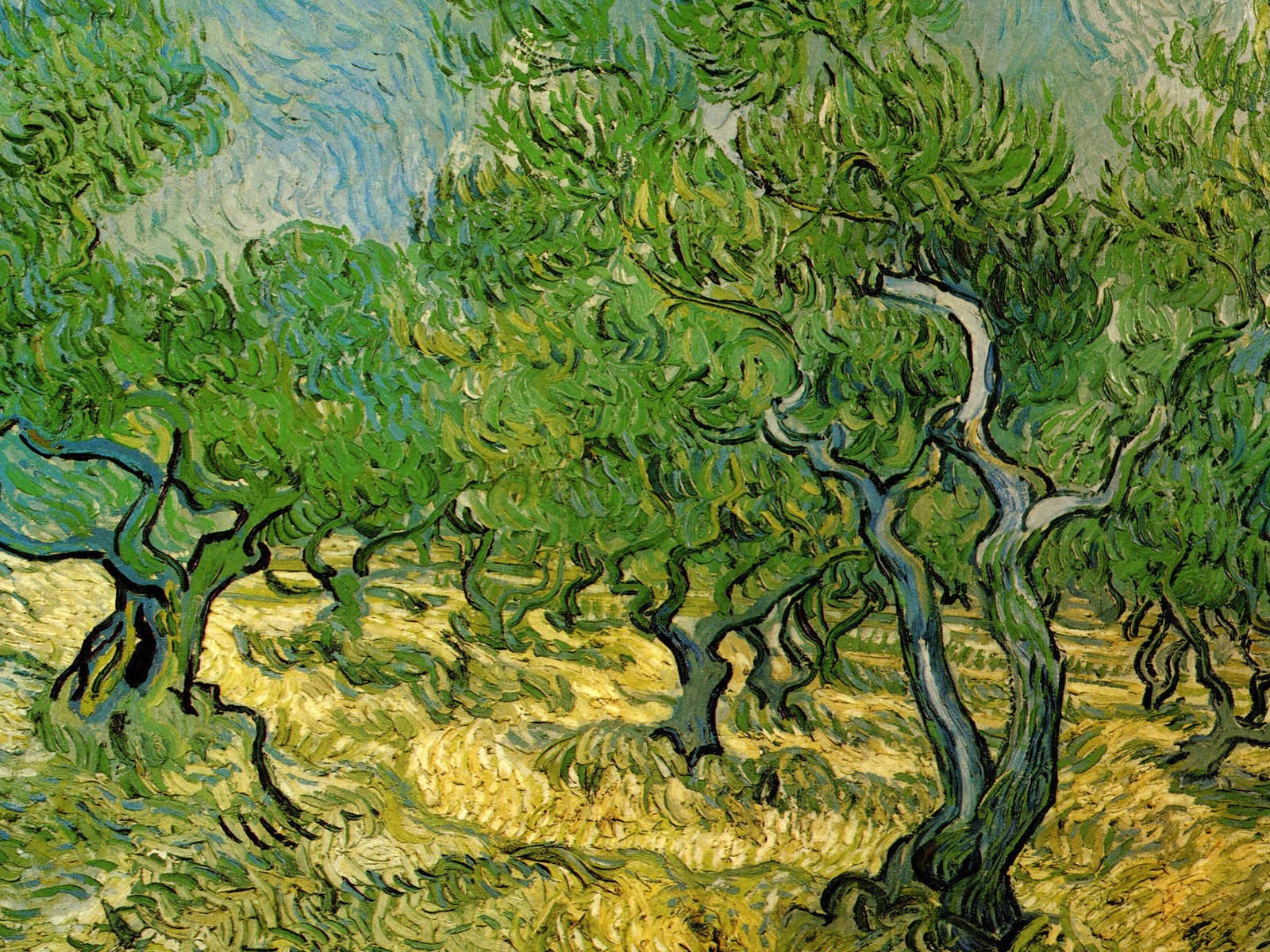 Винсент Ван Гог картина обои (1) #5 - 1600x1200