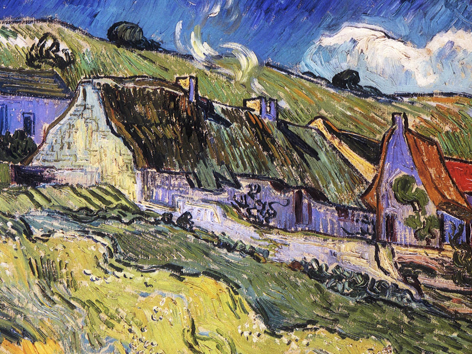Vincent Van Gogh fondos de escritorio de la pintura (2) #18 - 1600x1200