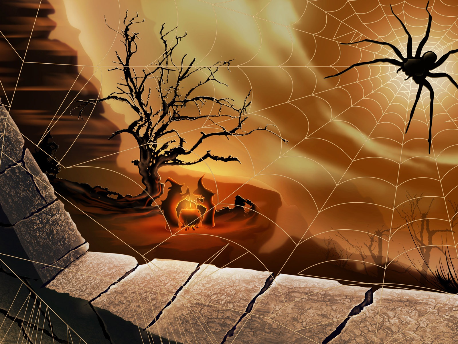 Halloween Theme Wallpapers (4) #5 - 1600x1200