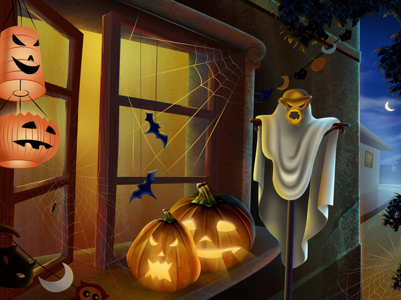 Halloween Téma Tapety na plochu (4) #7 - 1600x1200