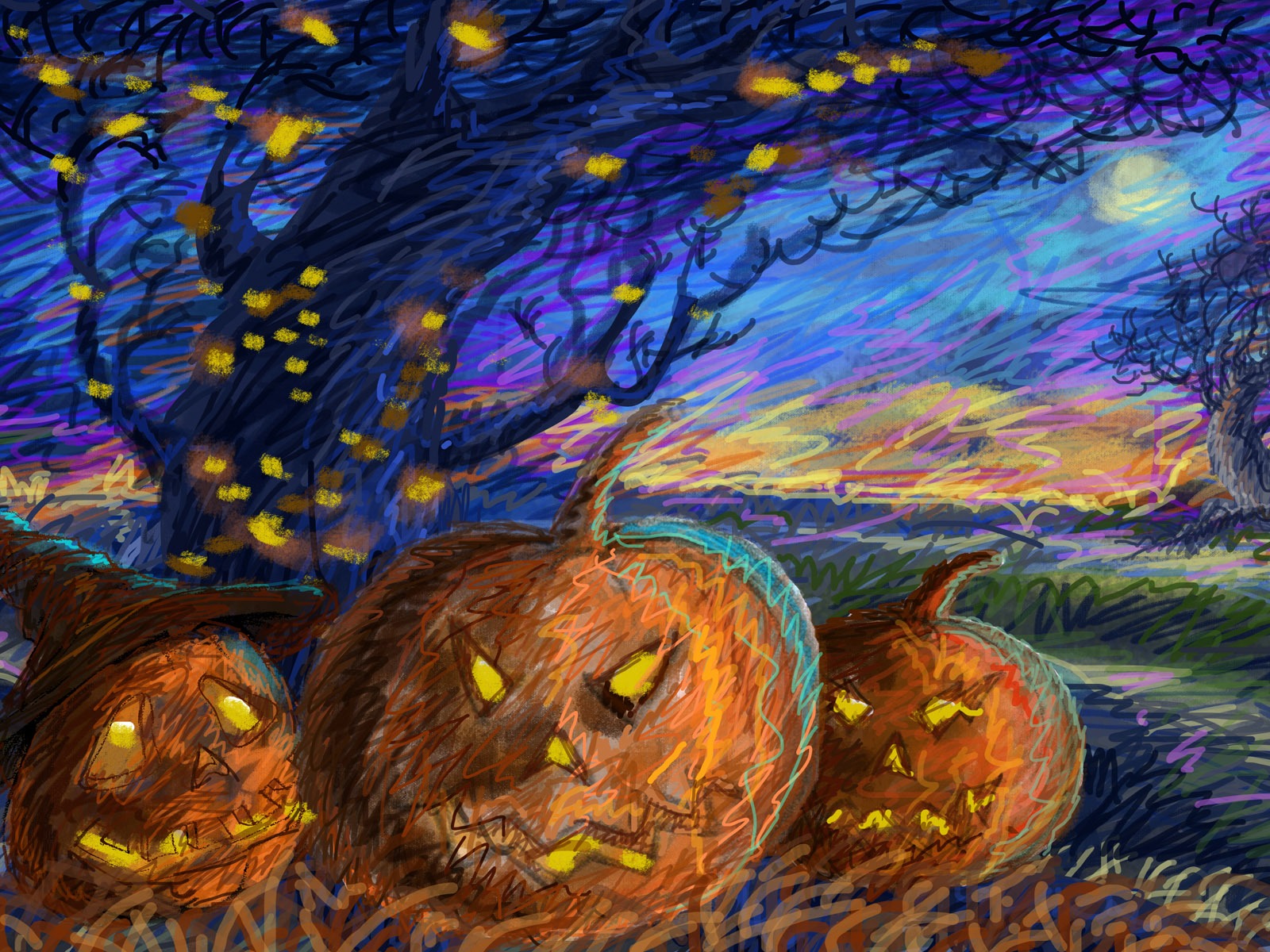 Halloween Theme Wallpapers (5) #2 - 1600x1200